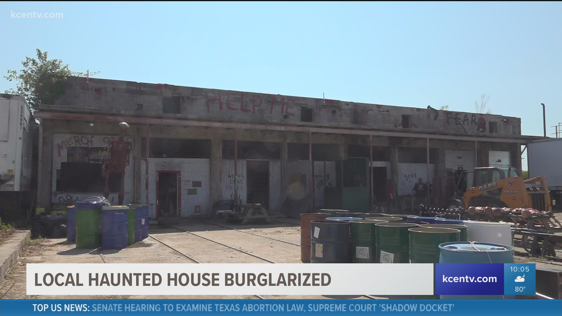 This isn't the first time Silo of Screams has been burglarized, but what makes it difficult is that most of the stolen props are handmade and not easy to replace.