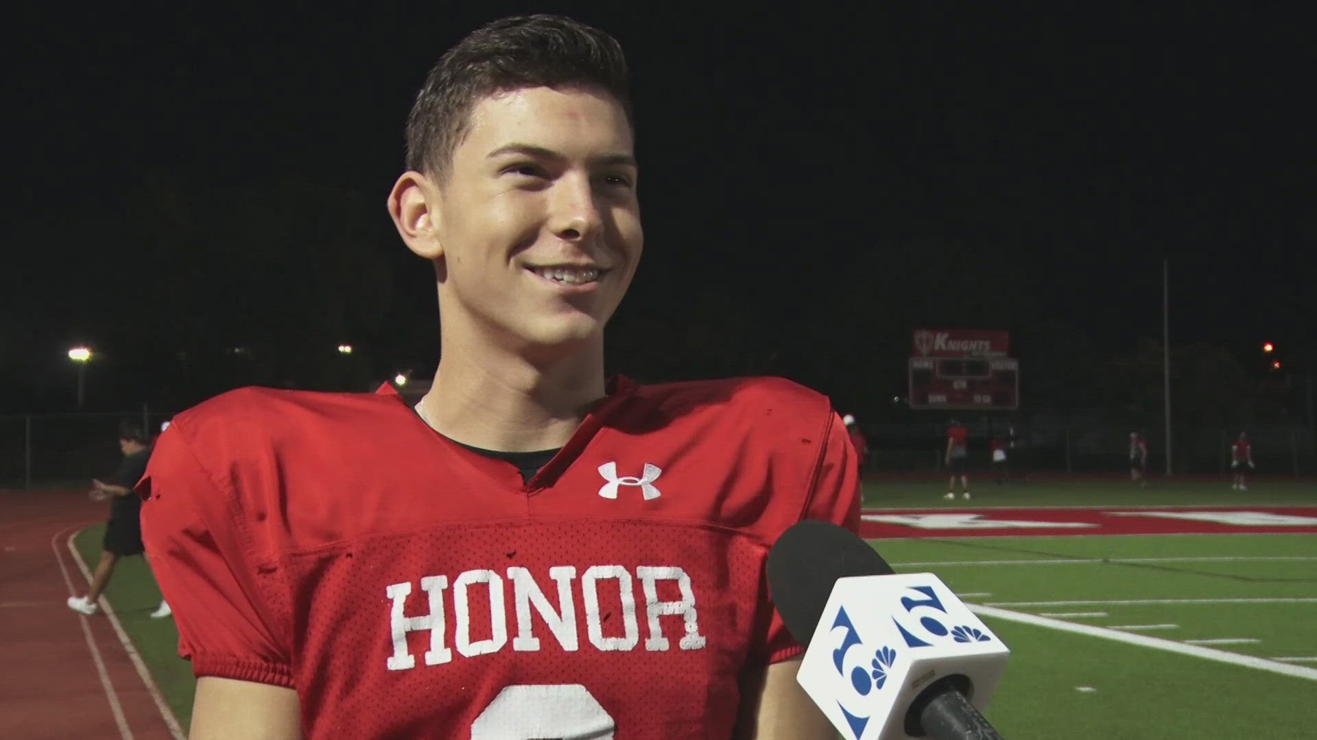 Harker Heights quarterback Hudson Humble, player of the week