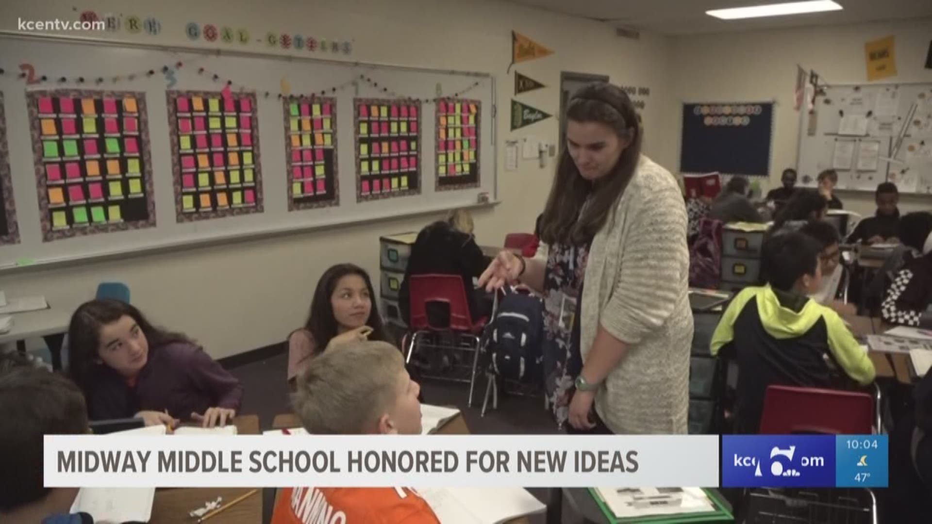 Channel 6 reporter Andrew Moore went to Midway Middle School to see how it stands out from others in the country.