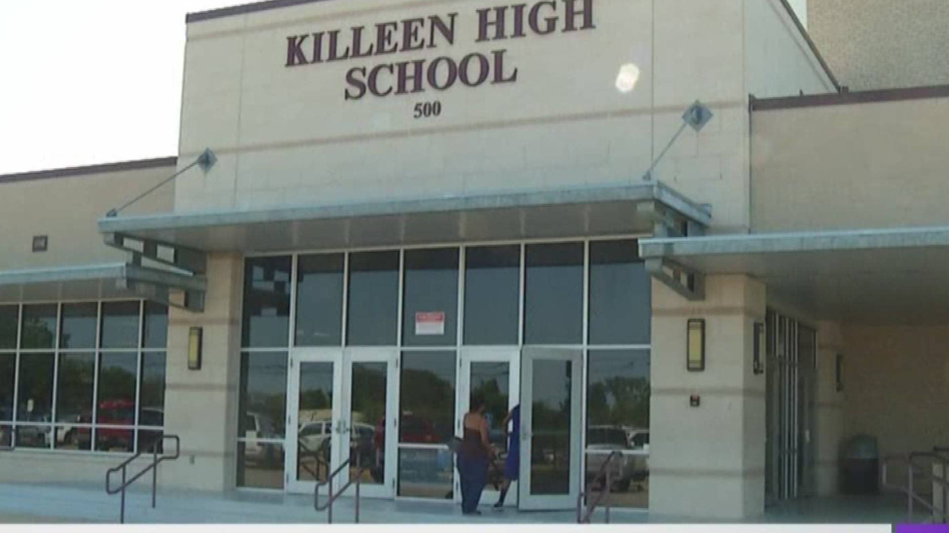 A ninth grader at Killeen High School was arrested and charged with making a terroristic threat for writing threats against other students on a bathroom door.