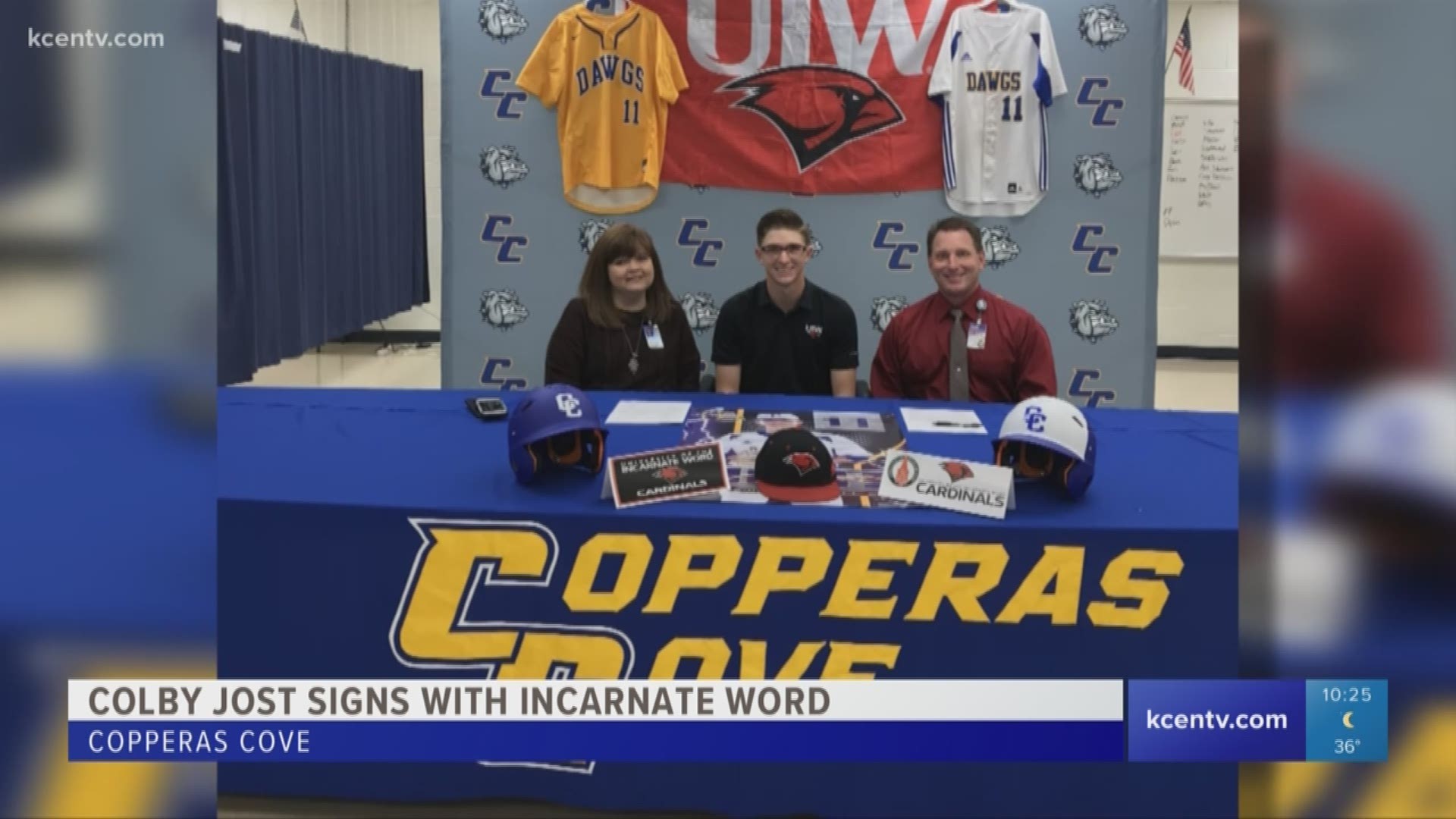 Copperas Cove's Colby Jost signs with Incarnate Word