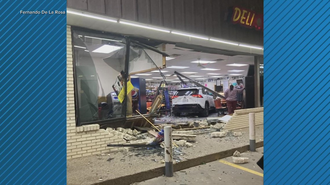 Driver crashes into Czech Stop bakery in West, no injuries reported