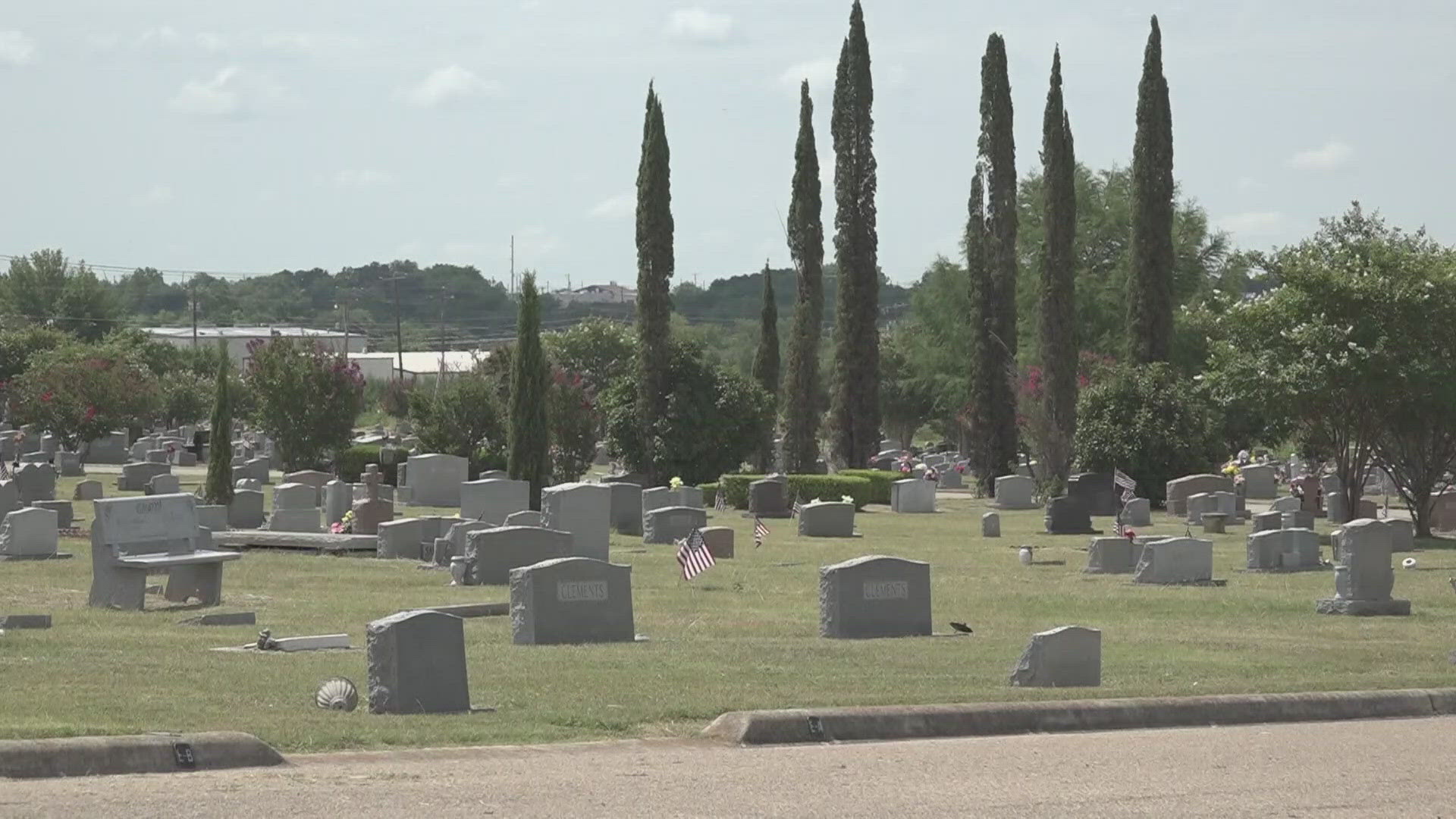 City employees will reportedly remove items four times a year in an effort to "preserve the dignity and aesthetics of the memorial grave site".