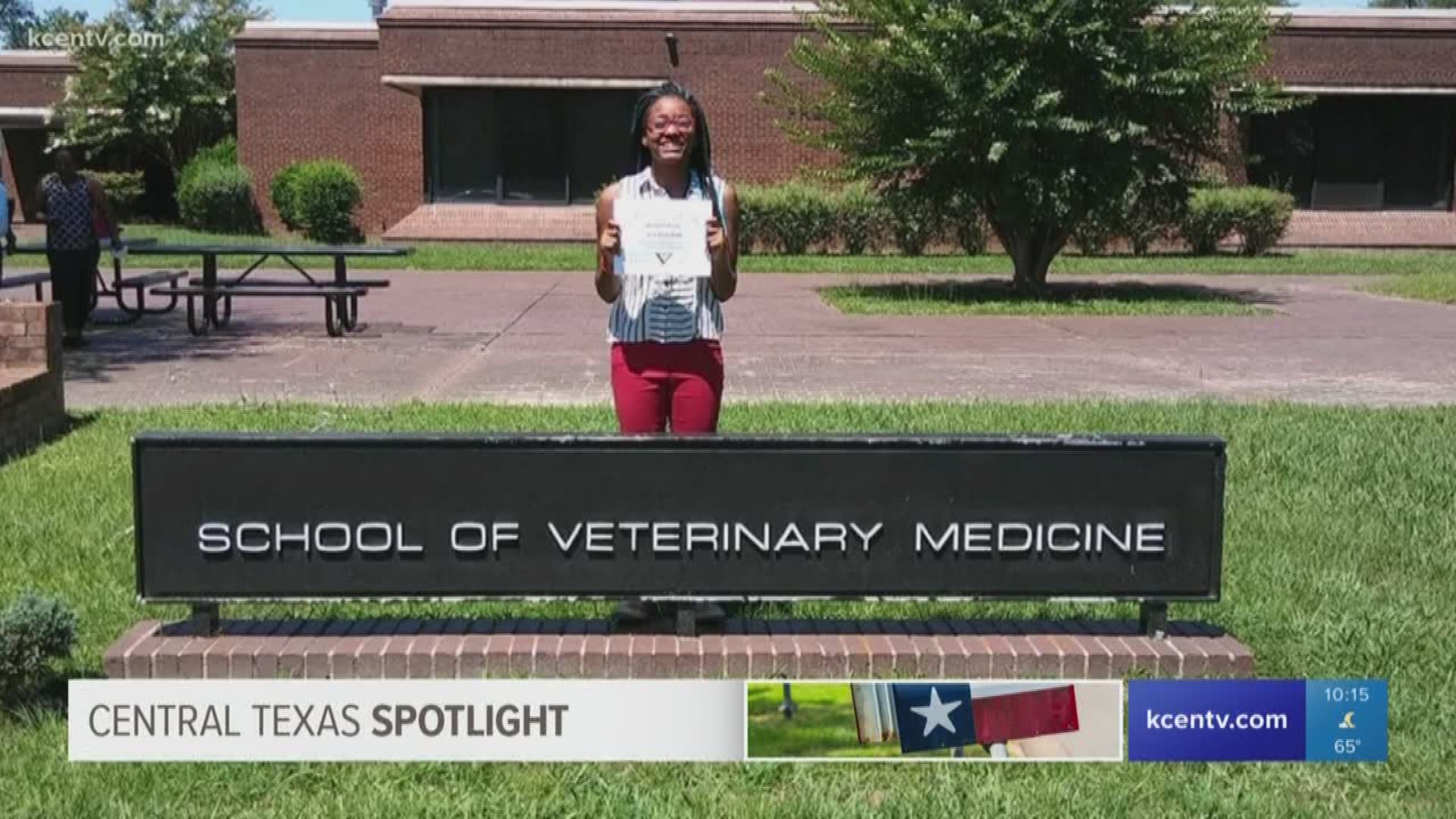 14-year-old Za'Kay-Rah Bar's goal? To become a zoologist.