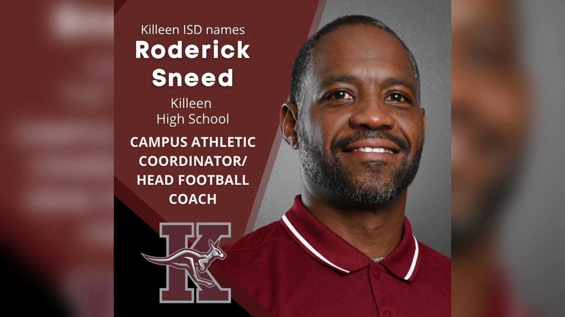 Roderick Sneed Killeen ISD names two new head football coaches, athletic coordinators ...