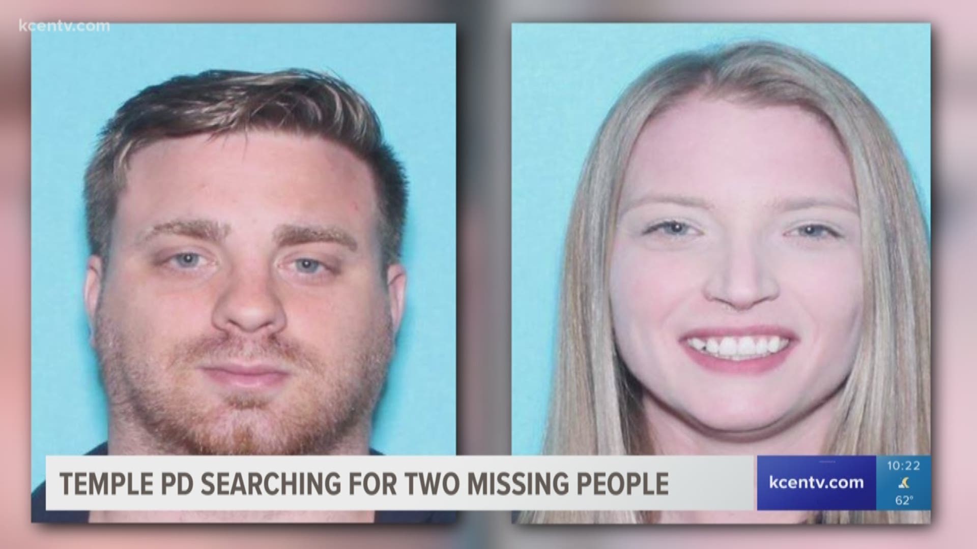 The Temple Police Department asked for the public's help finding two people who went missing Friday.