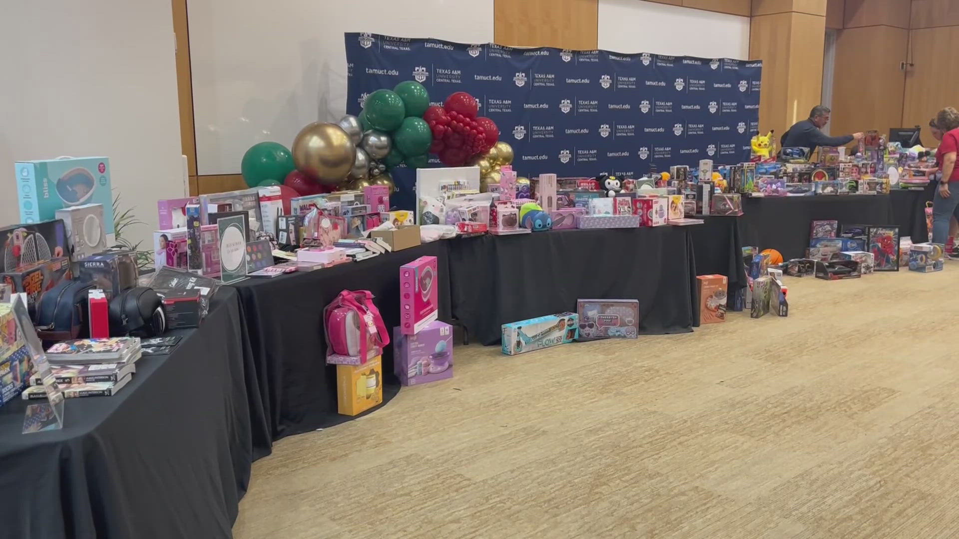 Taking place at the Baylor Scott & White McLane Children Center, the BIG Love Cancer Care Holiday Shop event provides gifts to families in need at this time of year.