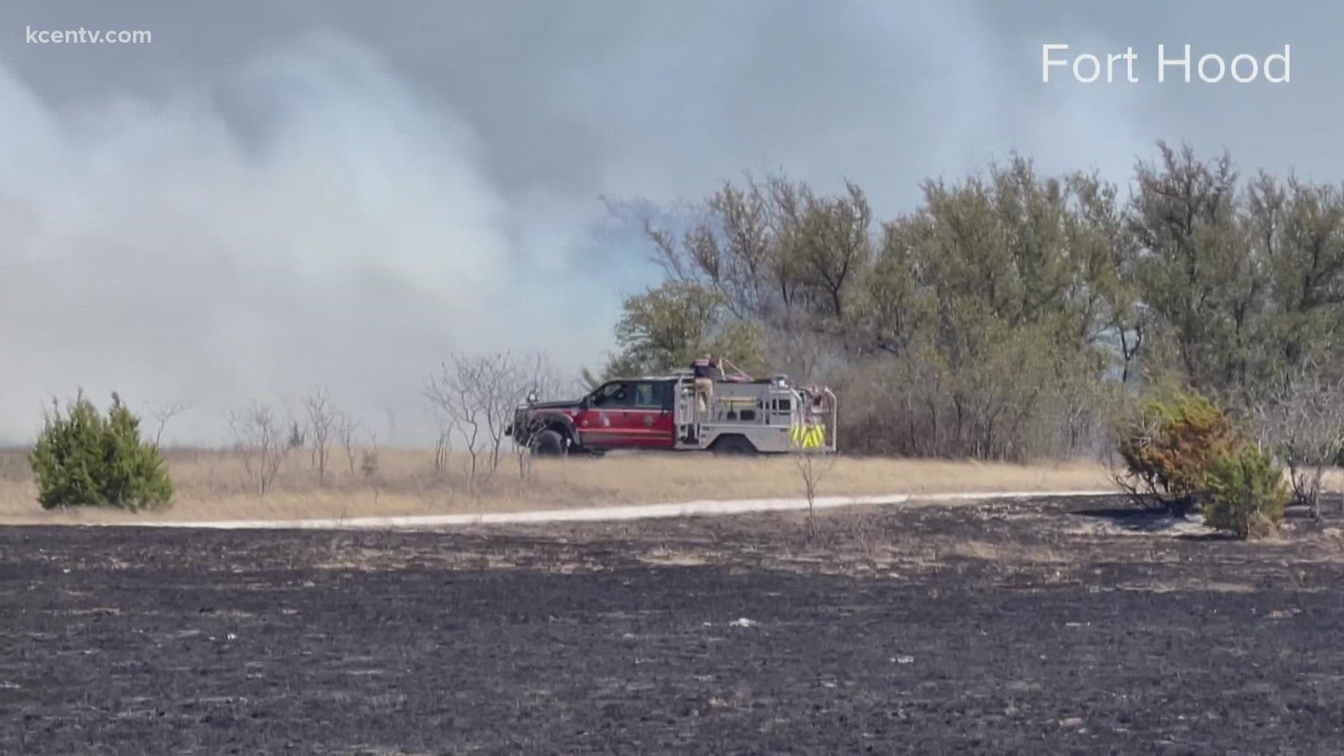 The fire started last week with a series of small fires on the southside of the installation in the training area, according to Fort Hood officials.