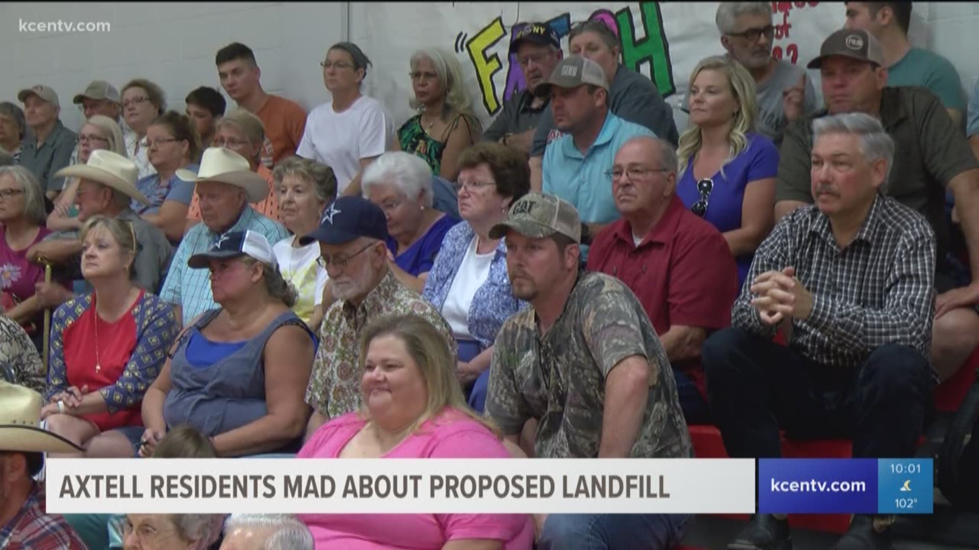 Hundreds of people filled a gym to share their concerns.