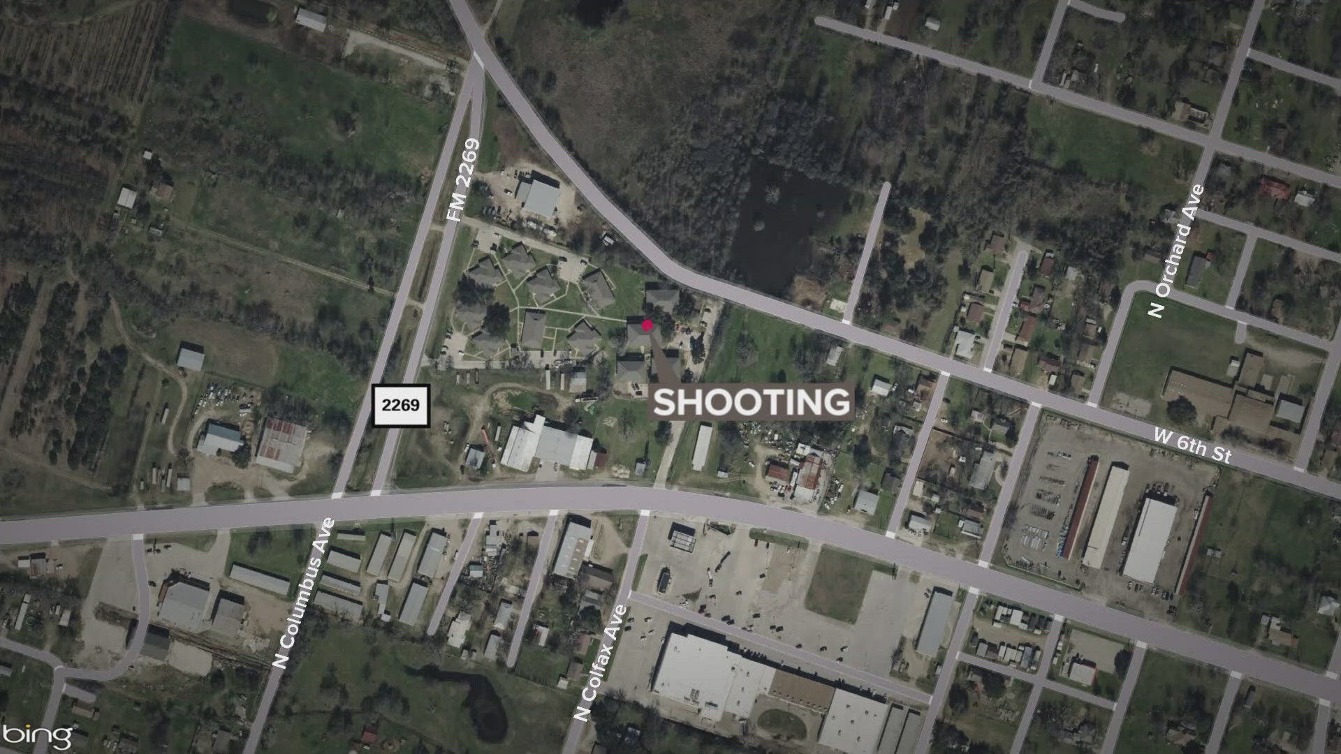 The suspect, Reginald England, is in custody and faces two counts of Aggravated Assault with a Deadly Weapon.