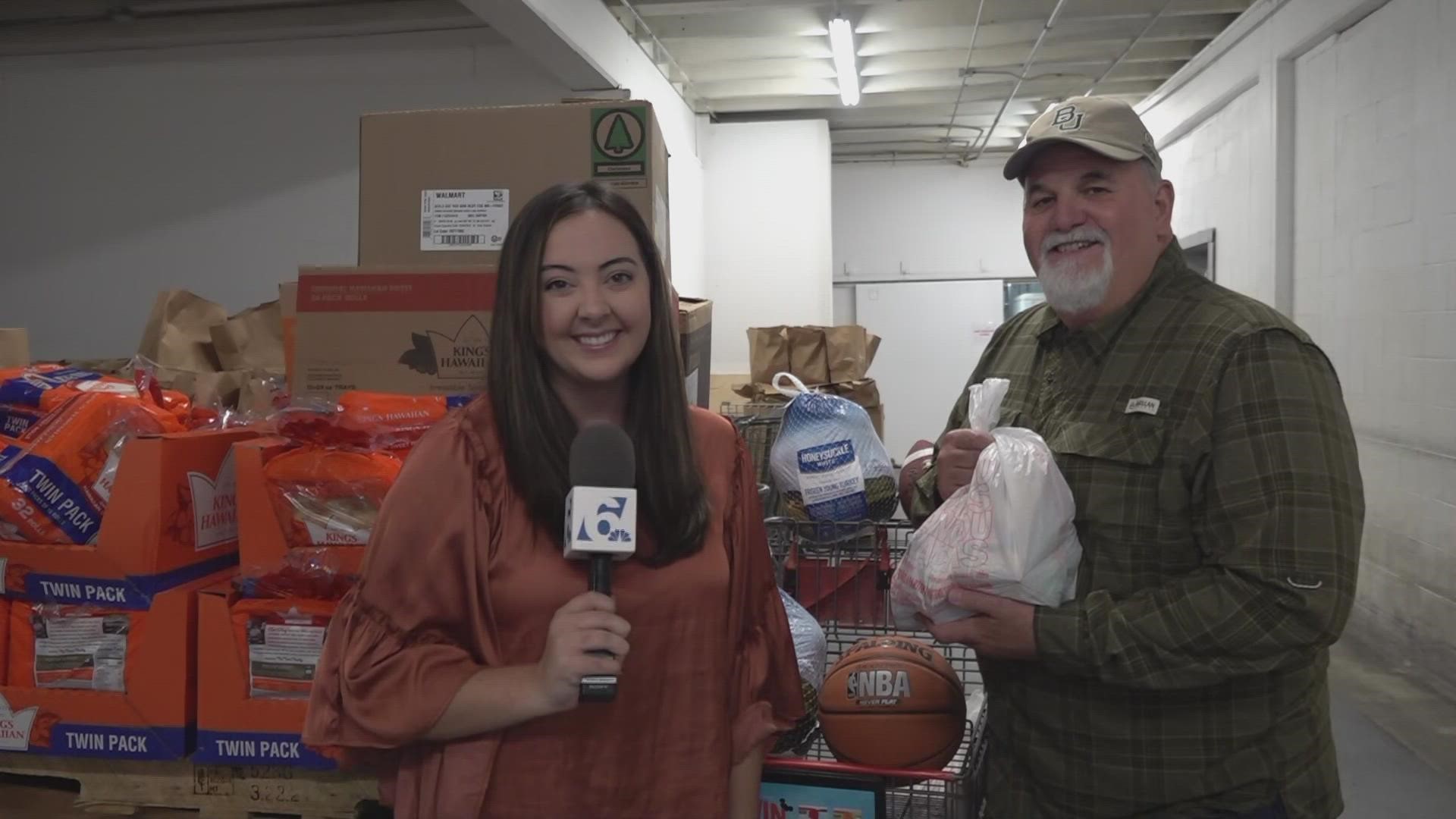 The Food Care Center will hand out thousands of turkeys to families in need at 10 a.m. today.