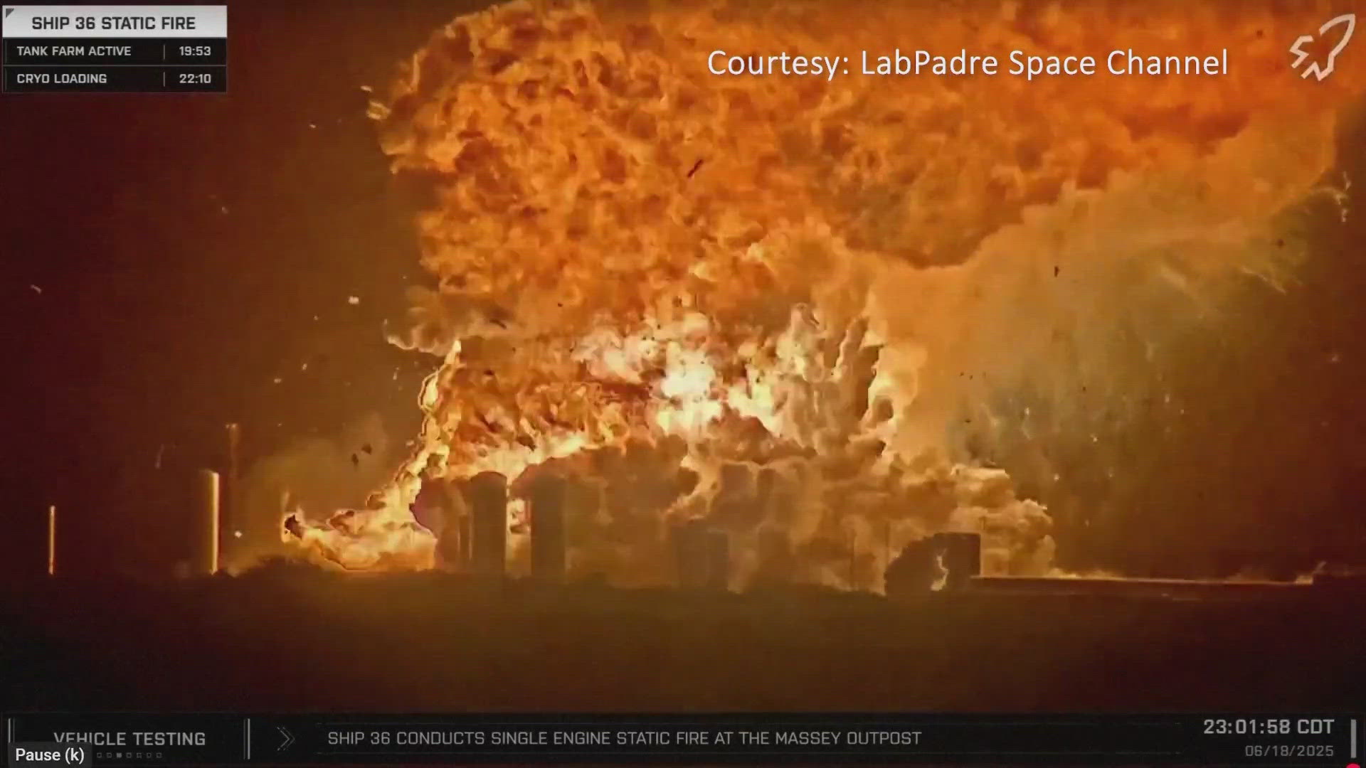 The company called the Starship's explosion "a major anomaly.”