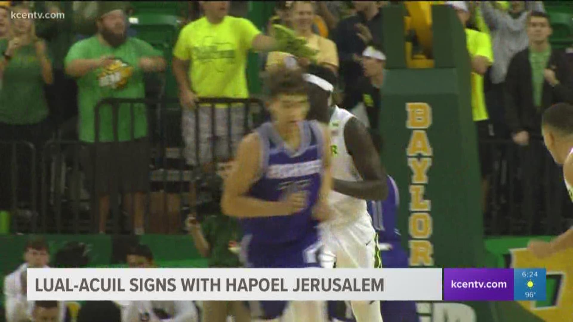 Baylor's Jo Lual-Acuil signs with Hapoel Jerusalem