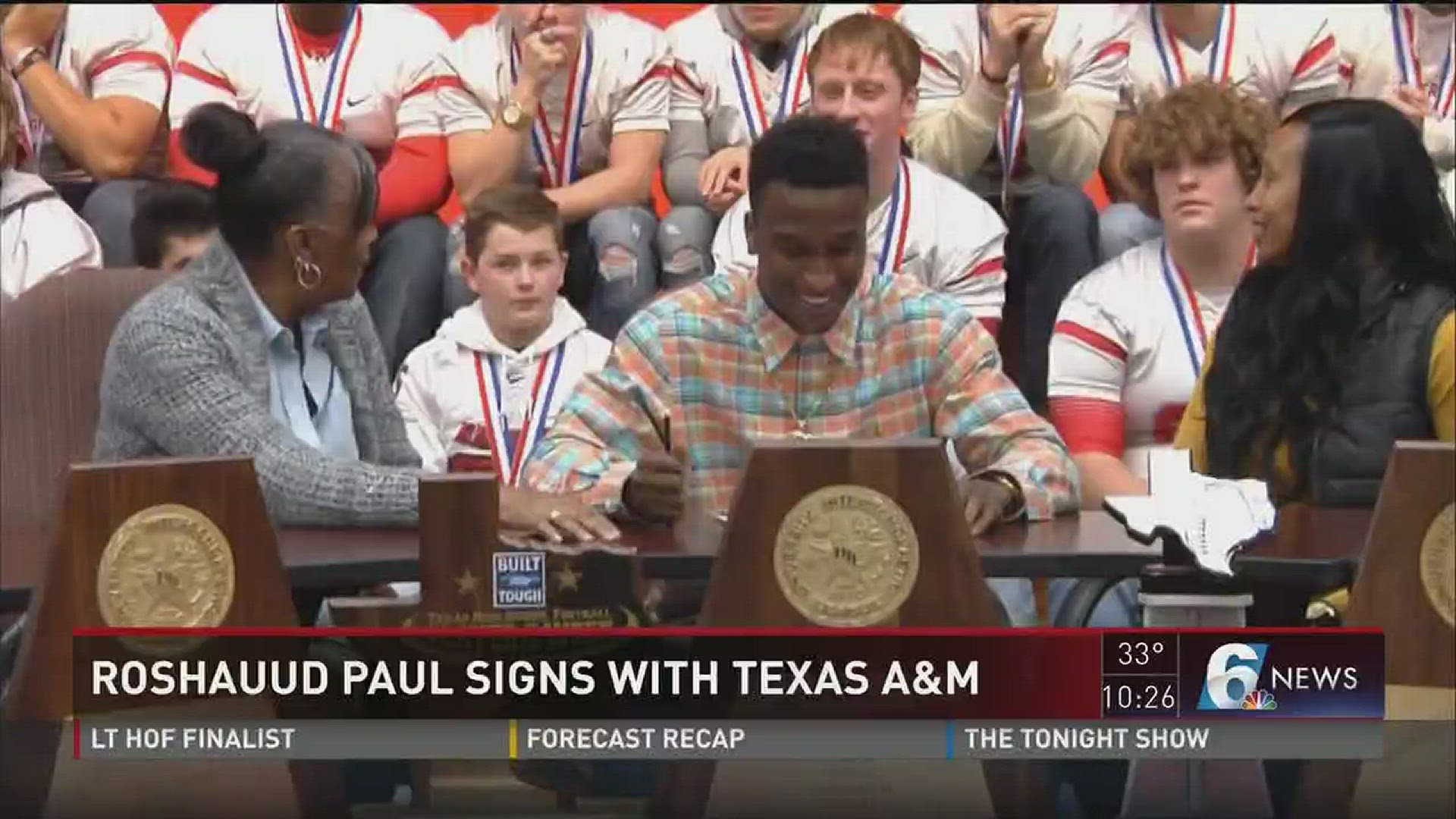 Bremond's Roshauud Paul Signs with Texas A&M