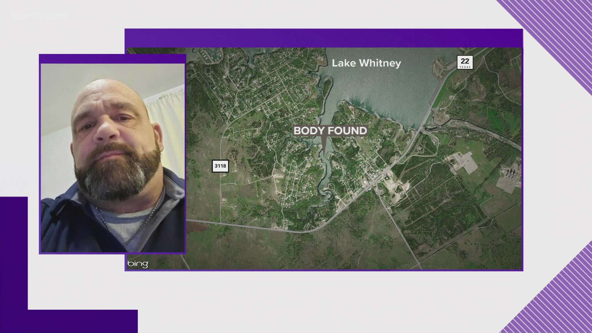 Local fishermen were around Little Rocky Creek when they came across the body of a white man; the same area a man was reported missing in January, deputies say.