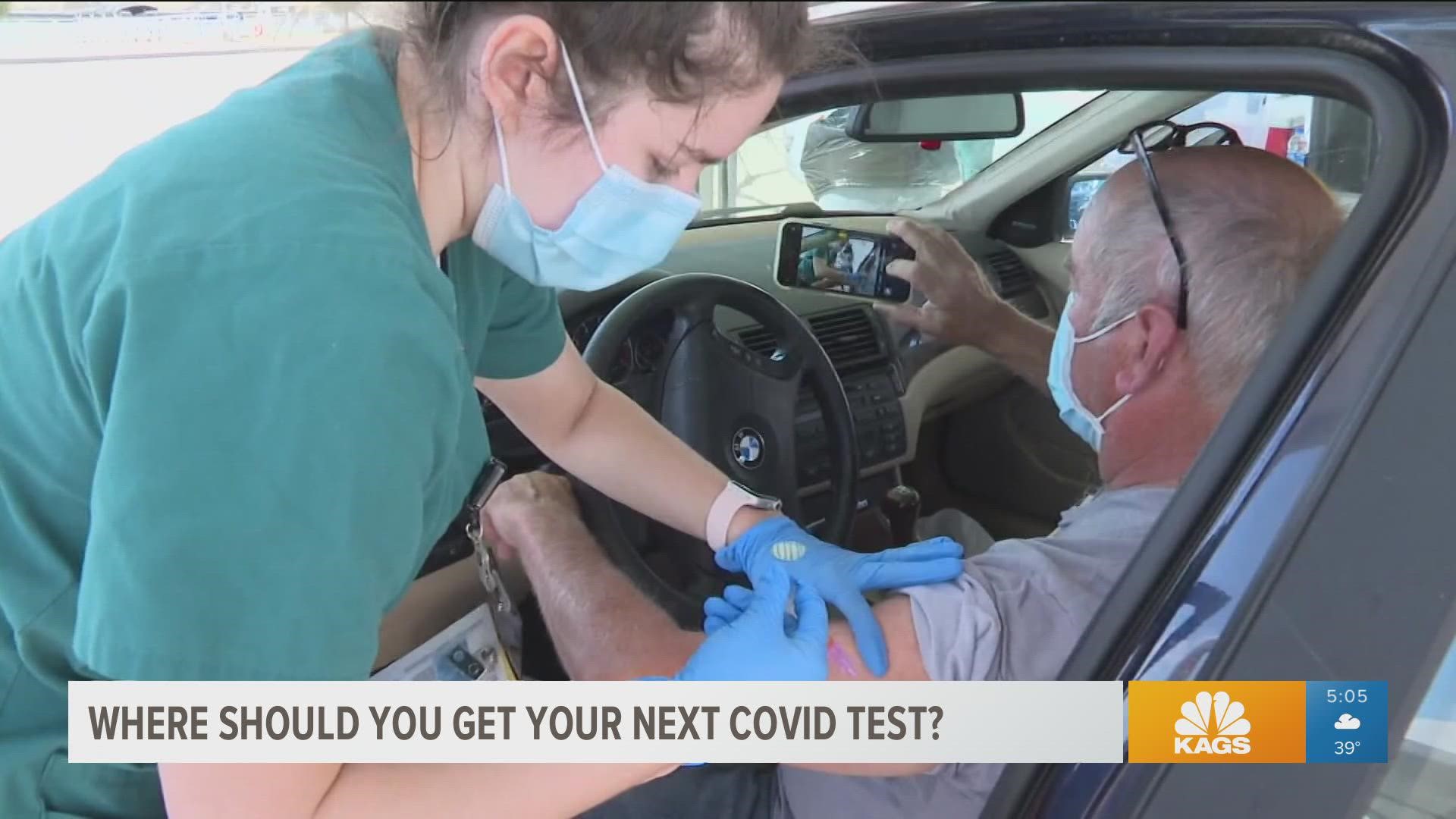 6 News Reporter Bary Roy talked to experts who say, "stick to the spots you know"  in terms of finding tests in the county.