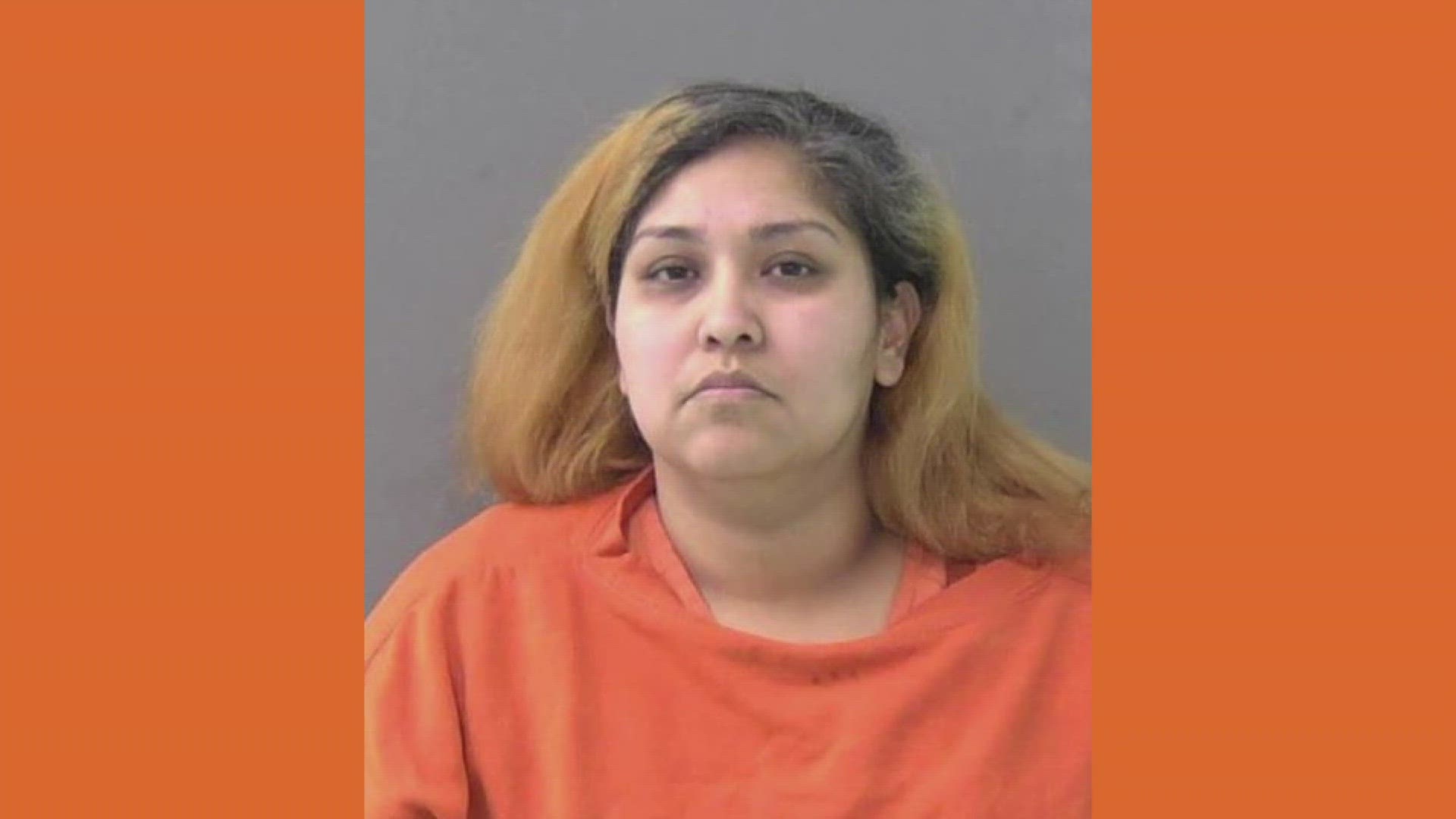 She faces multiple charges including evading arrest and debit card abuse.