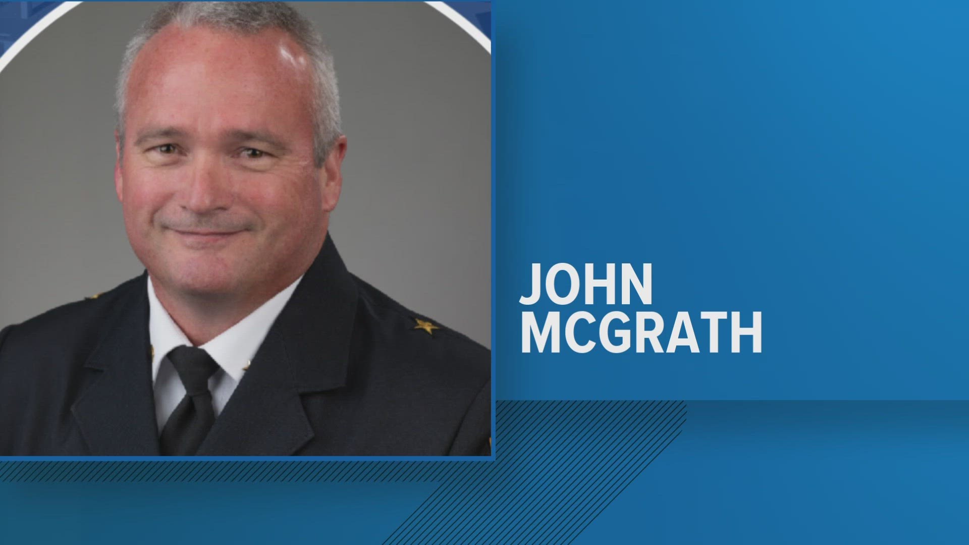 Chief John McGrath has over 30 years experience in law enforcement, including being the Deputy Chief of the Arlington Police Department.