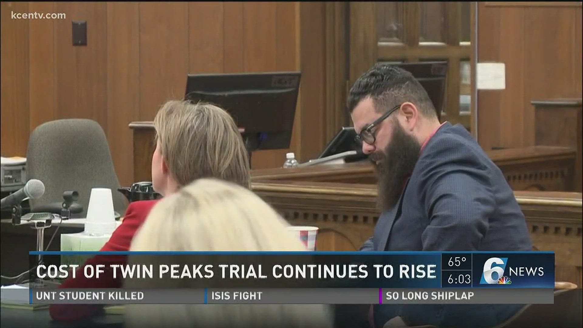 The cost for the first Twin Peaks Trial continues to skyrocket.