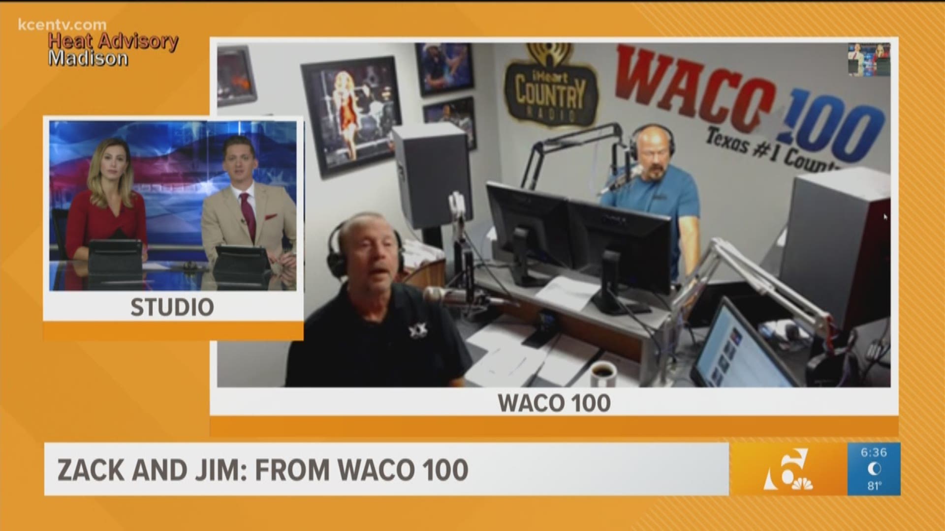 Live on Waco 100. 