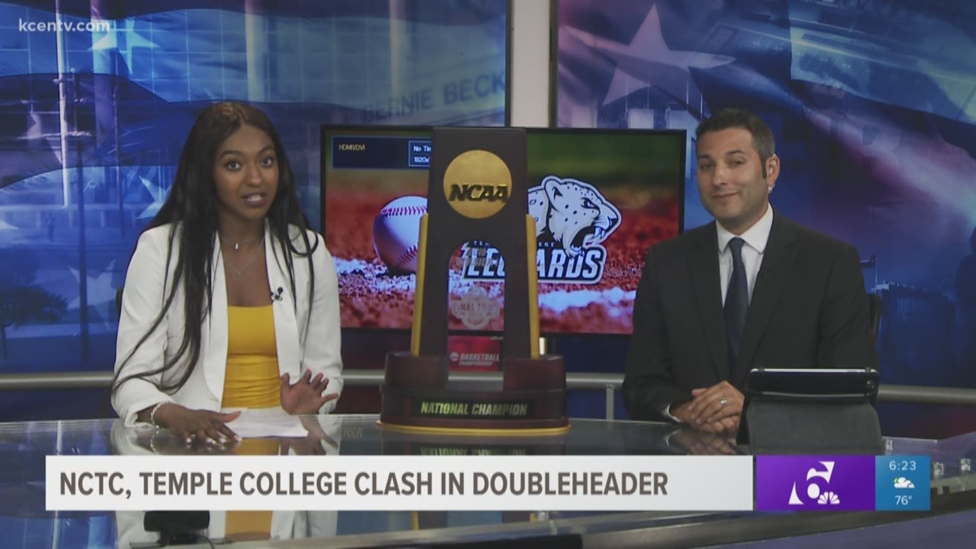 Lady Bears guard DiDi Richards joined KCEN sport director Nick Canizales on the desk! The Baylor National Championship parade is this Thursday in downtown Waco.