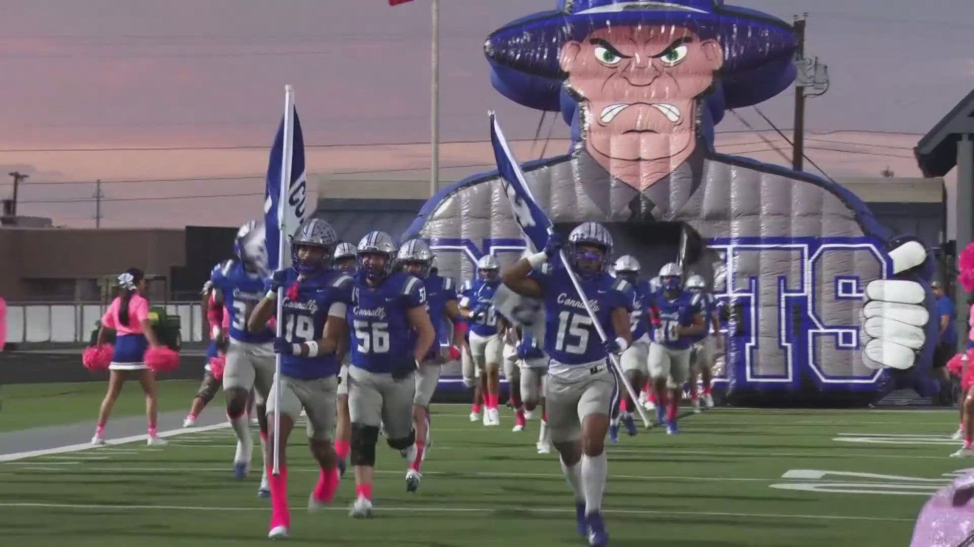 Friday Night Lights | 6 News previews district clashes Harker Heights HS vs Shoemaker HS, La Vega HS vs. Connally, Brenham HS vs. University HS