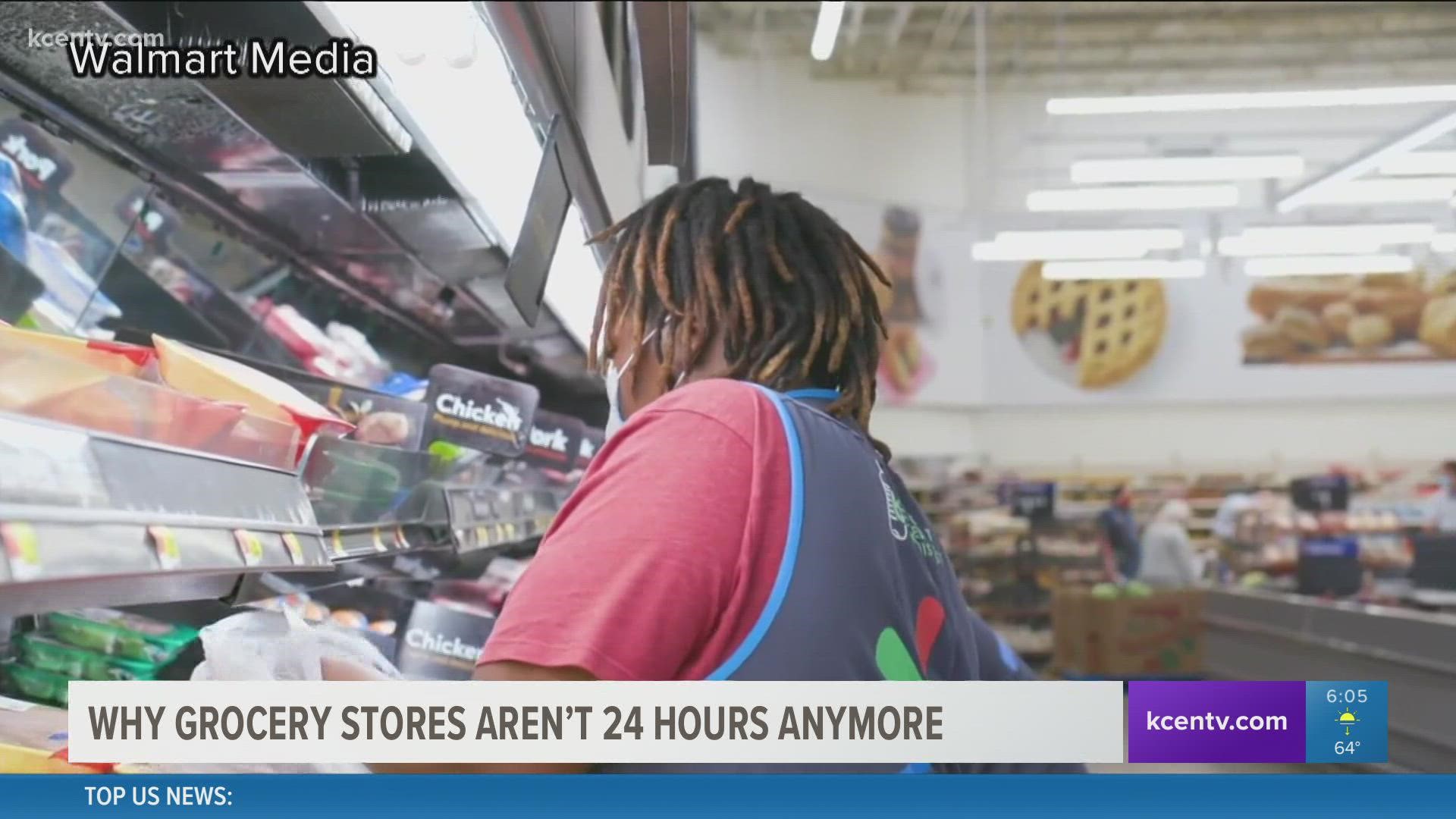 With people buying food for Thanksgiving, and it being ahead of Black Friday, 6 News wanted to know if big stores like HEB or Walmart plan to go to 24 hours.