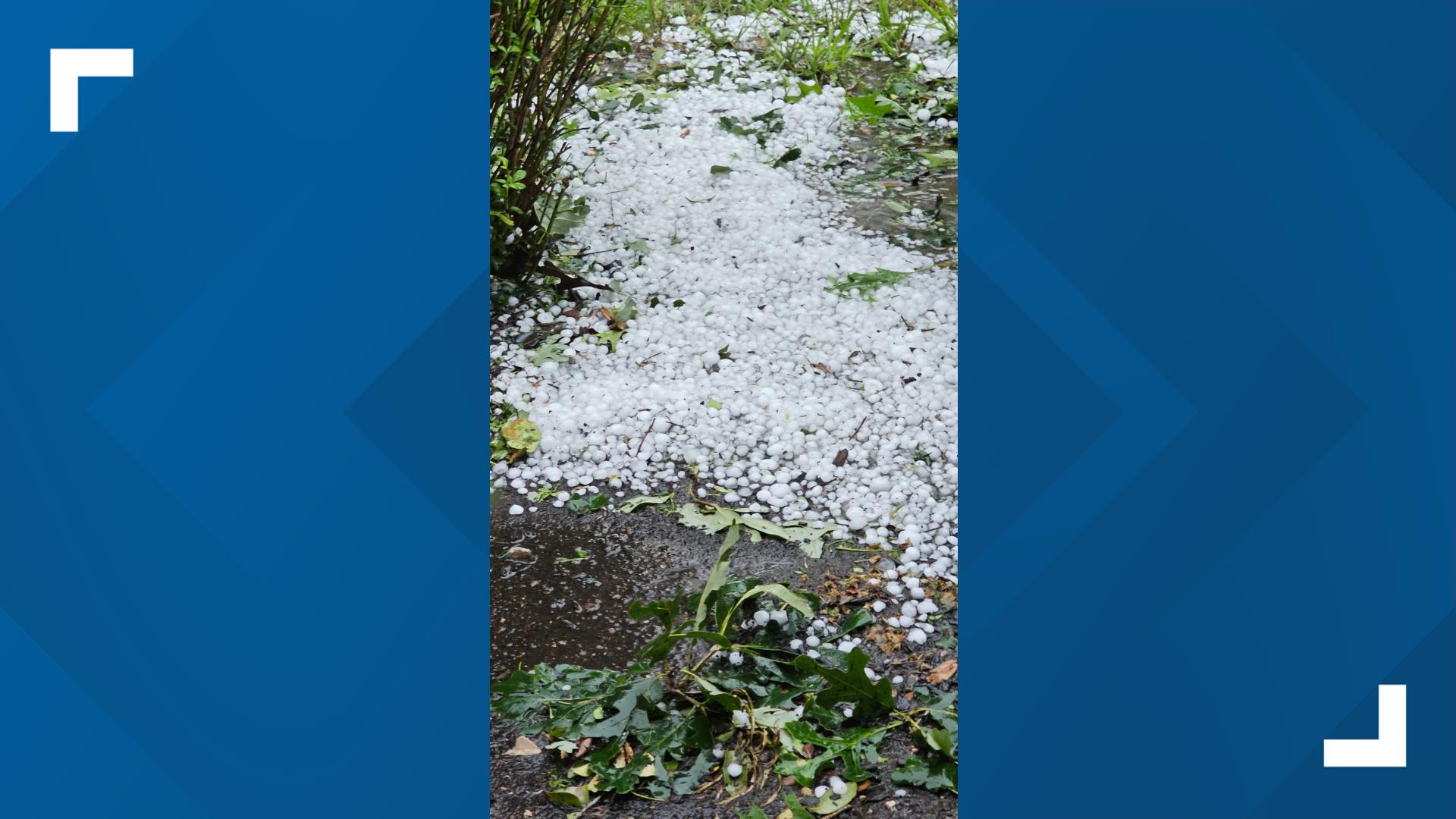 Central Texas pummeled with Mother's Day hail | News | kcentv.com
