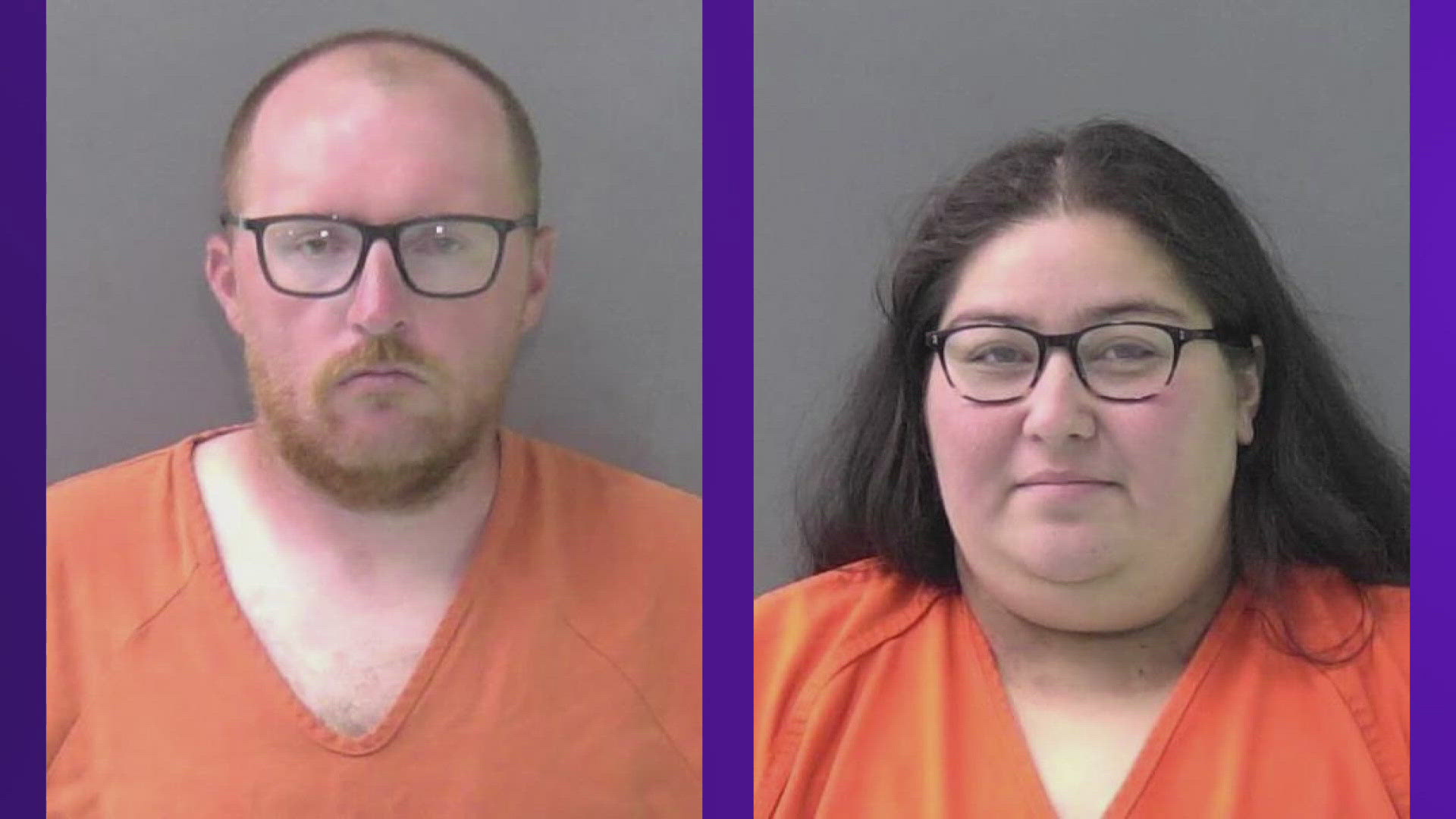 An affidavit says the mother and stepfather took their 8-year-old to the hospital and the doctor noticed the boy had lost 17% of his body weight in three months.