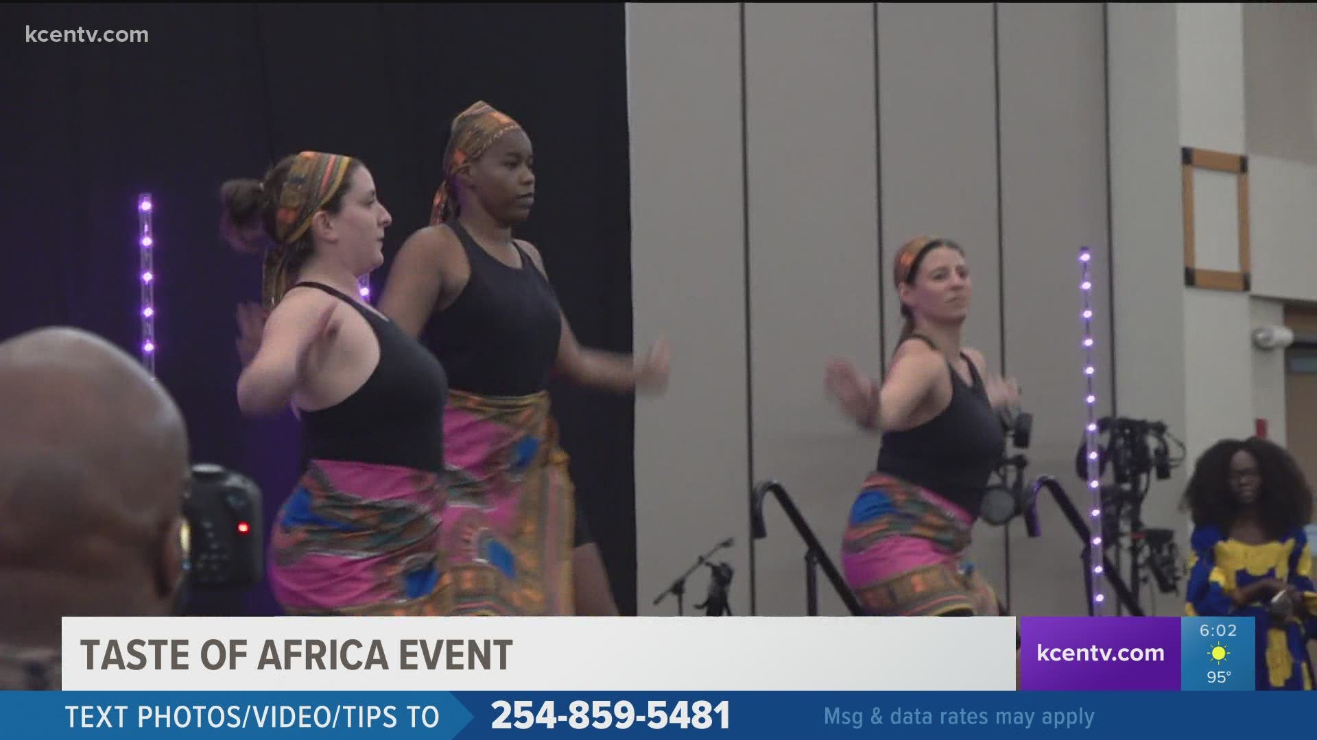 The event featured a variety of African food, fashion, art, music and more.