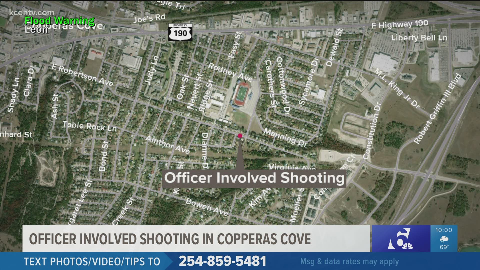 An off-duty Copperas Cove police officer was involved in a shooting leaving one woman with non-life-threatening gunshot wounds.