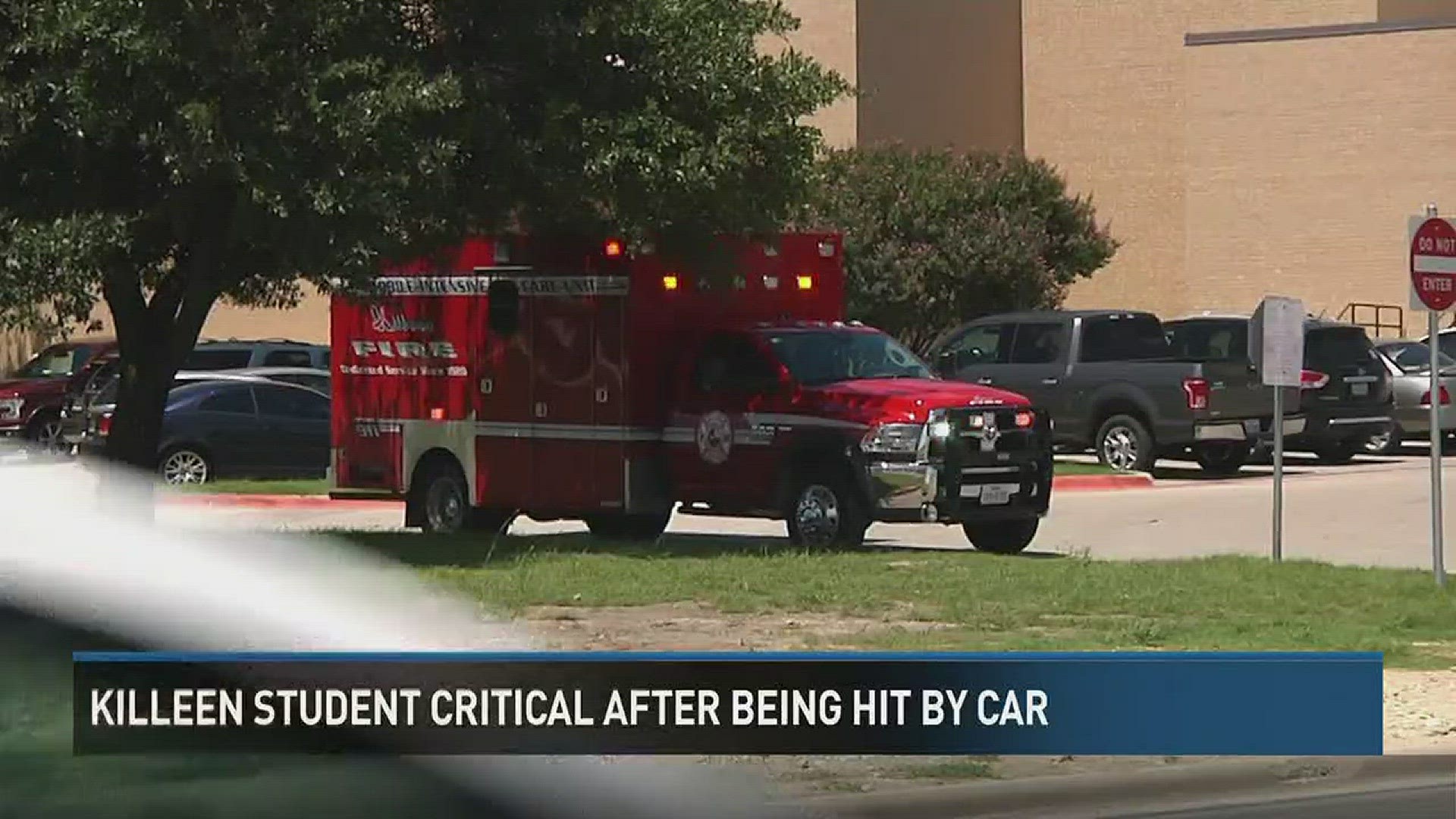 A Killeen teenager is fighting for her life tonight after being hit by a car near Ellison HIgh School earlier this afternoon.