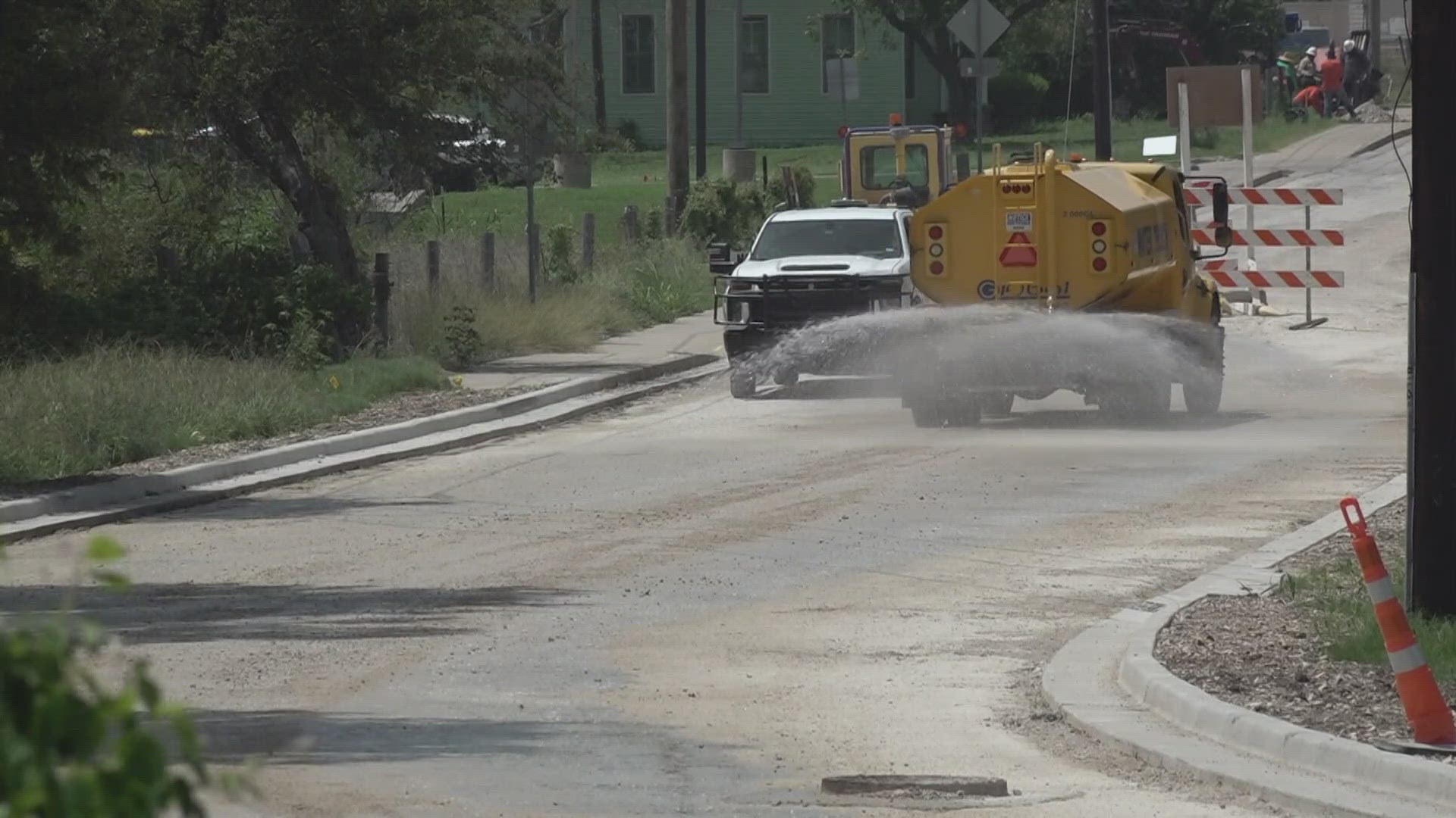 Construction along W. Main Street in Troy has residents concerned whether or not the road will be complete by the time the 2024-2025 school year starts on Aug. 13.