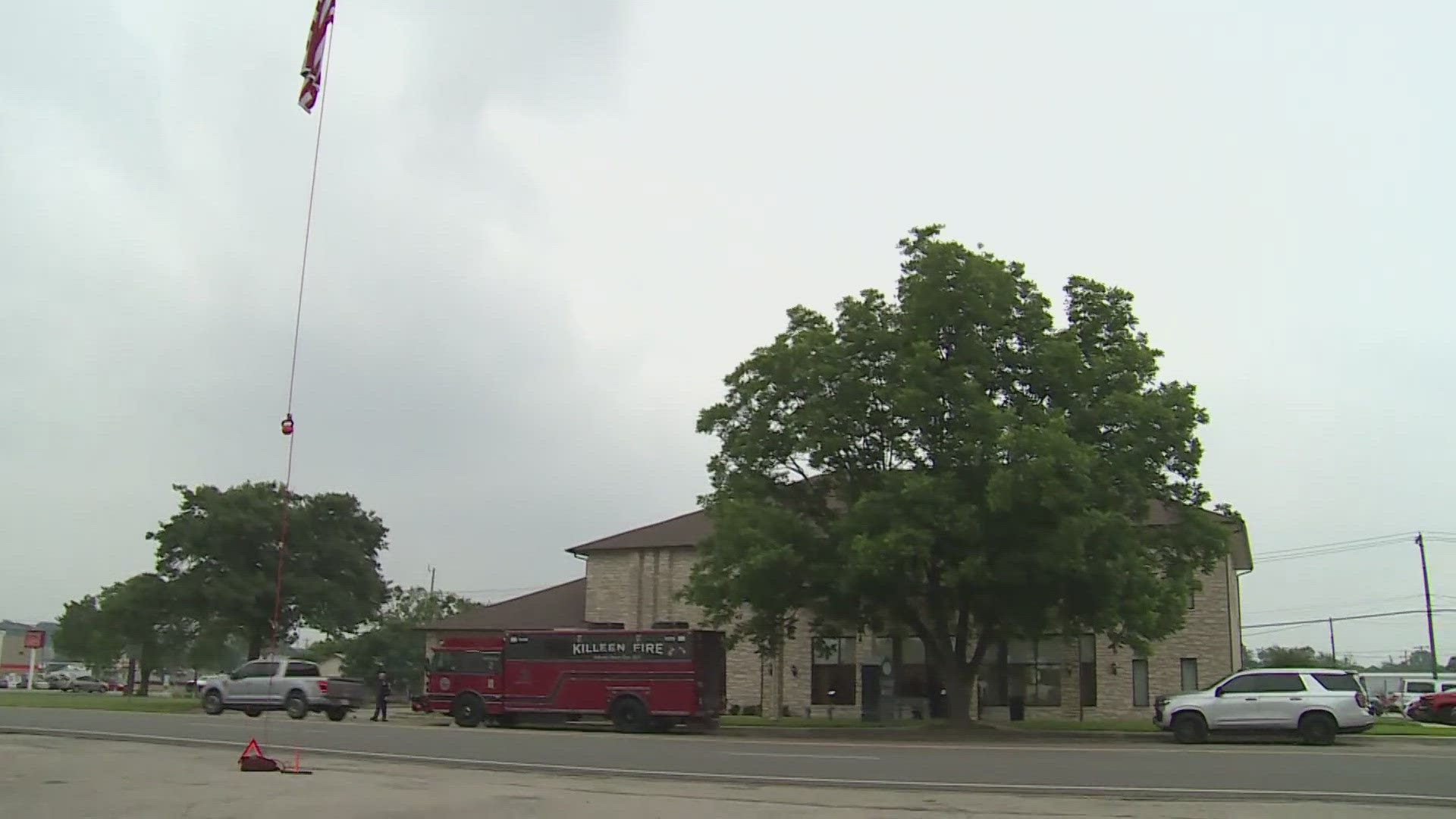 First responders from across the state came together to pay respect. On Tuesday, a procession will also be held from Copperas Cove to Killeen. 