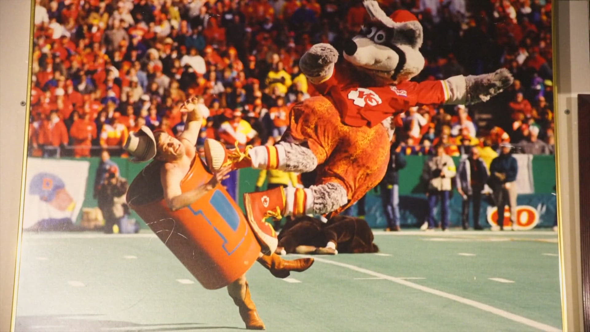 Dan Meers, who donned the 'K.C. Wolf' mascot costume for 35 years, reflects on his career and life as a father and member of Chiefs Kingdom. 