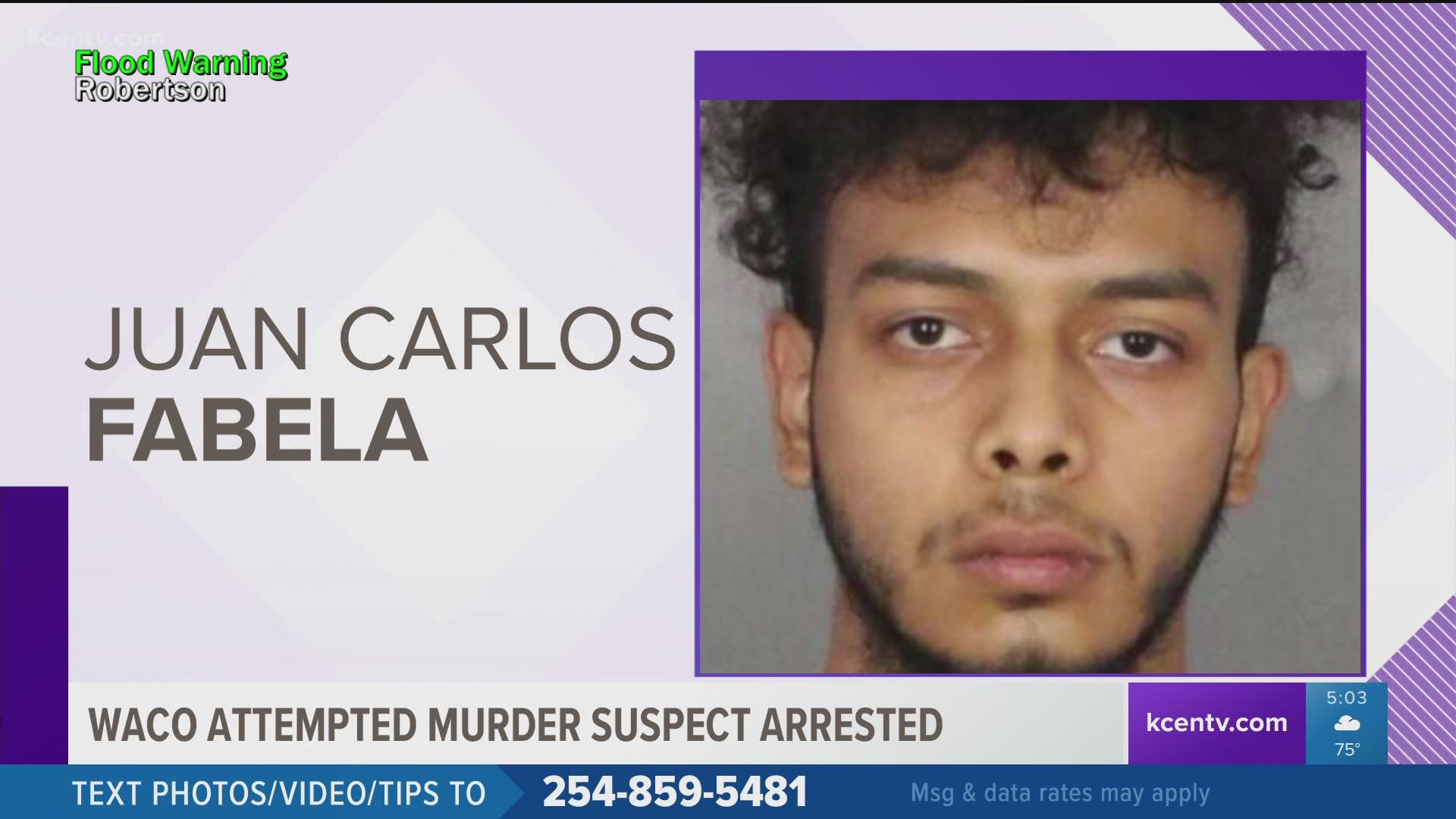 Police say back in 2018, Fabela, who was 18 at the time, shot then 18-year-old Christian Palacios in the head following an argument in an H-E-B parking lot.