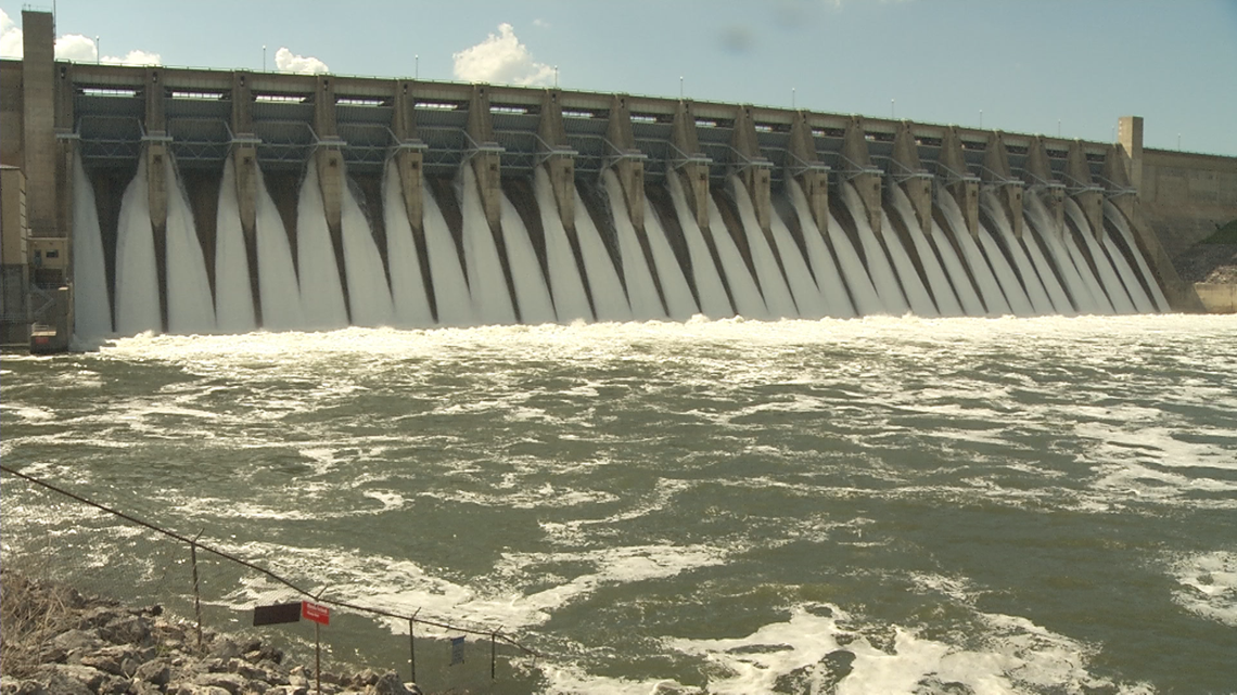 Lake Whitney crests, begins to drop but Brazos River will flow high for