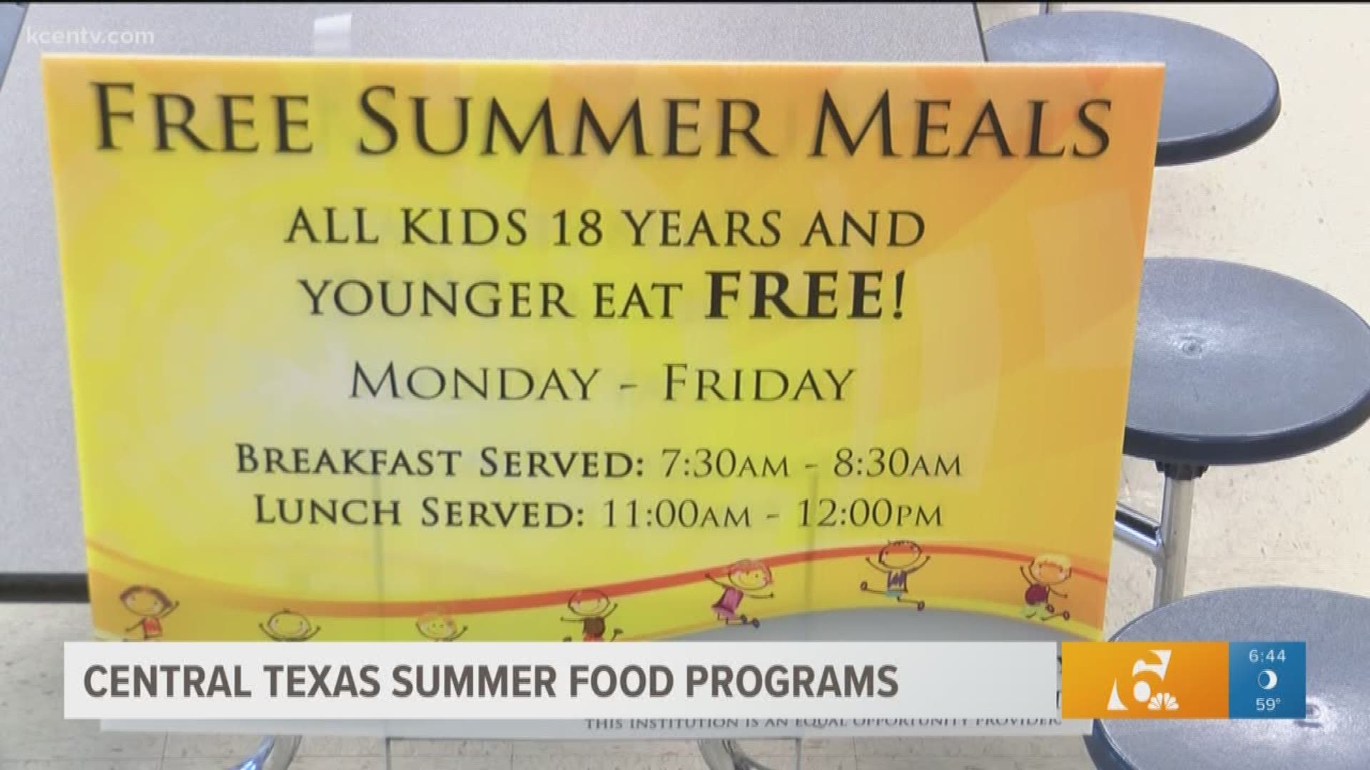 Local ISD's upcoming summer food program