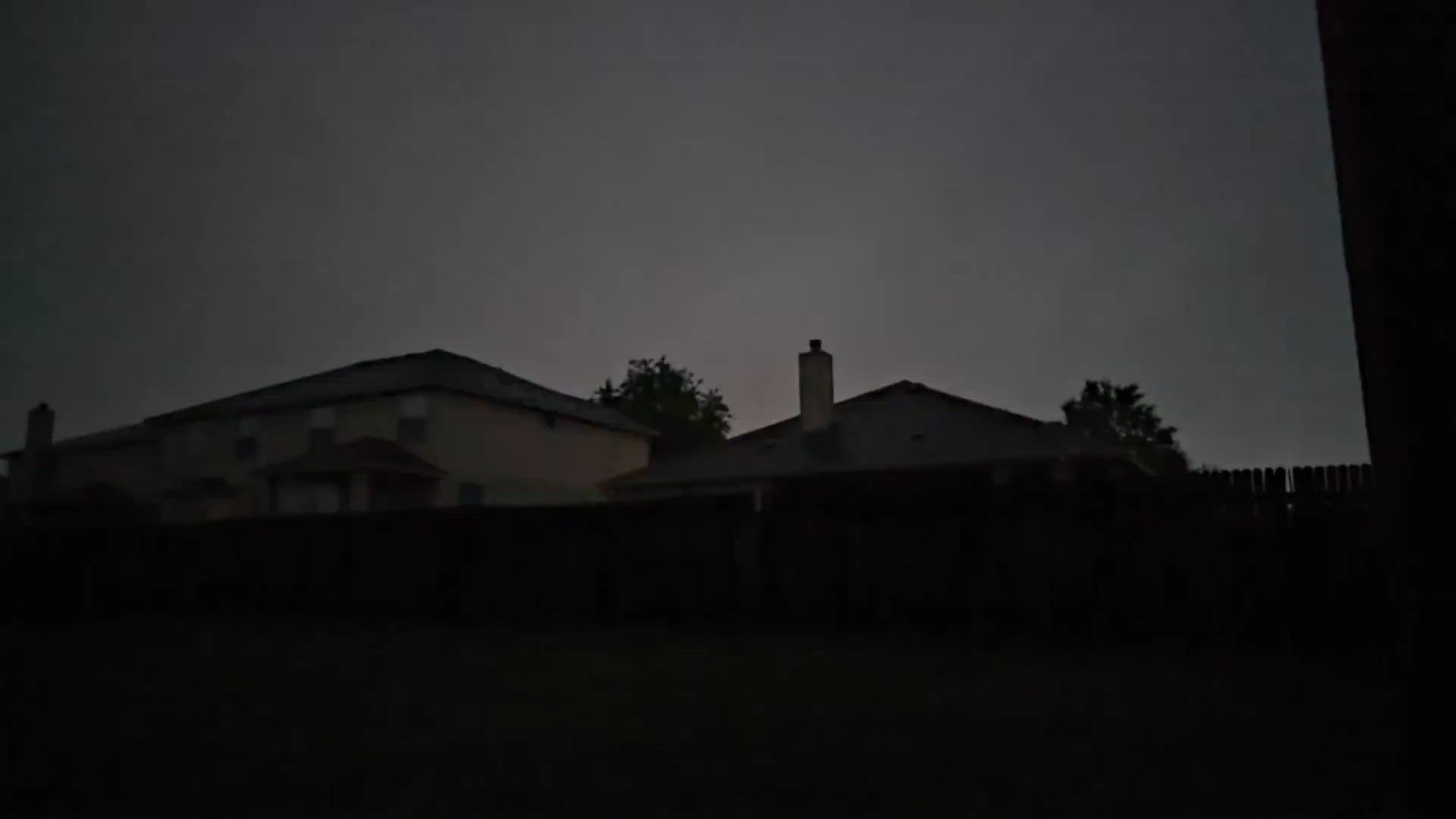 Lightning flashes over Harker Heights, Texas
Credit: Trish Batts