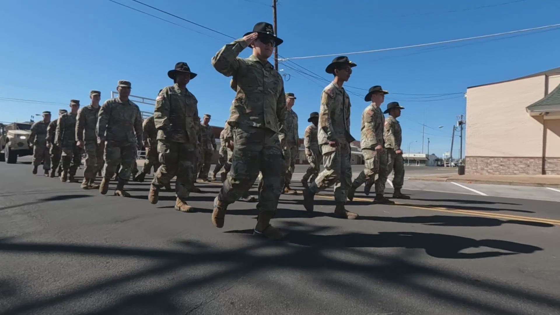 Cities like Killeen and Waco held parades and other events to honor those who have served their country.