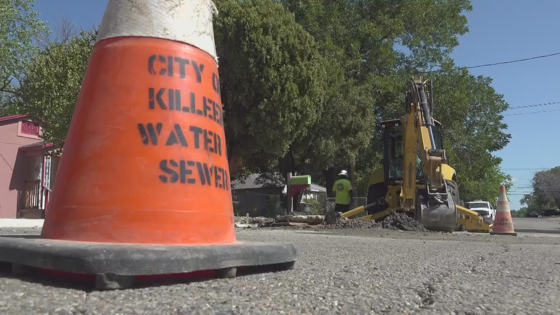 Killeen crews saw 111 water main breaks in the last fiscal year, but they've already hit it this time around with two months to go.