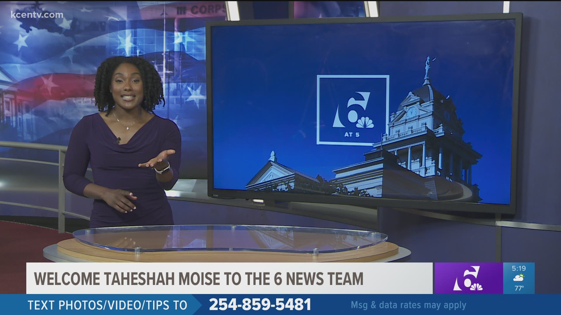 Taheshah Moise is joining the 6 News team! Please welcome her as she joins KCEN-TV!