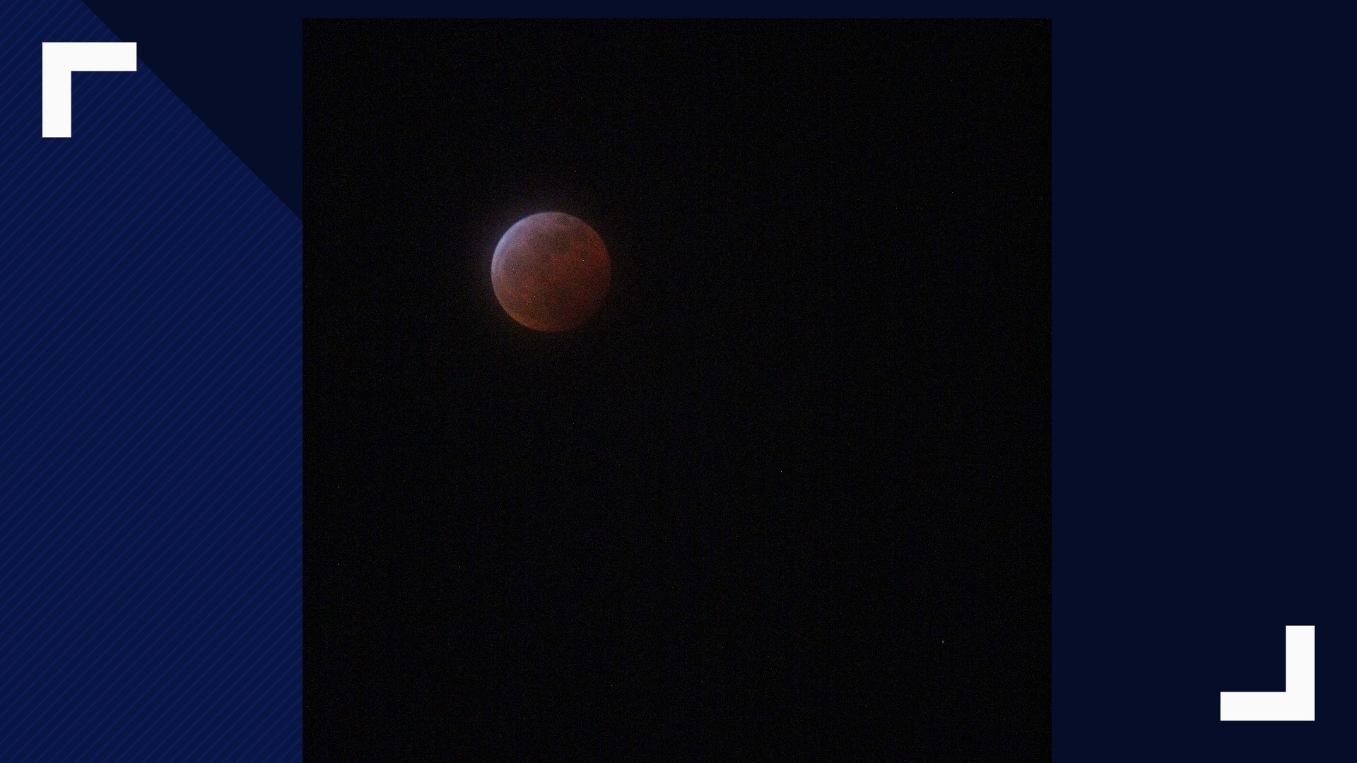 Multi-Platform Producer Nick Tarrant shot a picture of the super blood wolf moon on January 21.