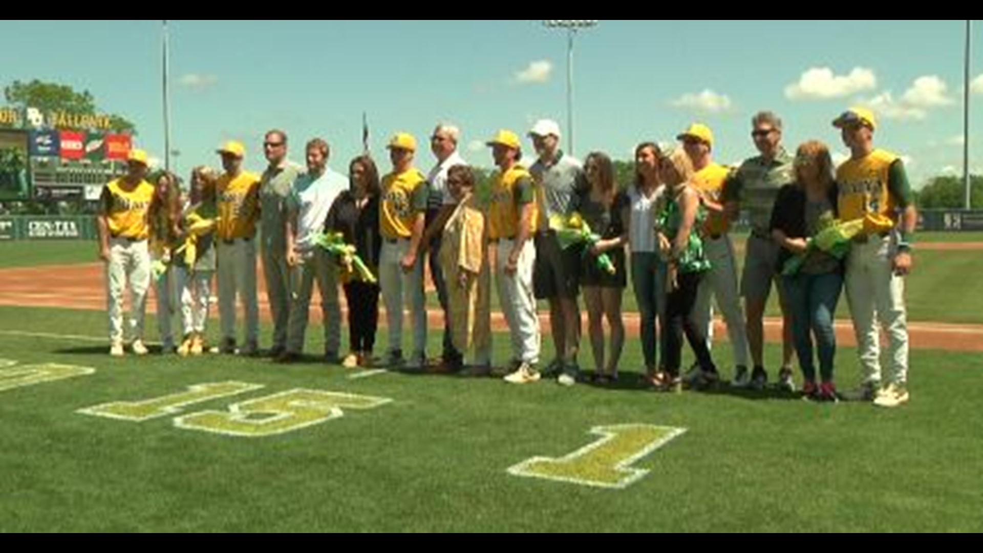 The moms and dads of Baylor Baseball have a friendly rivalry in the stands: Mama Mainland vs. Man Island.