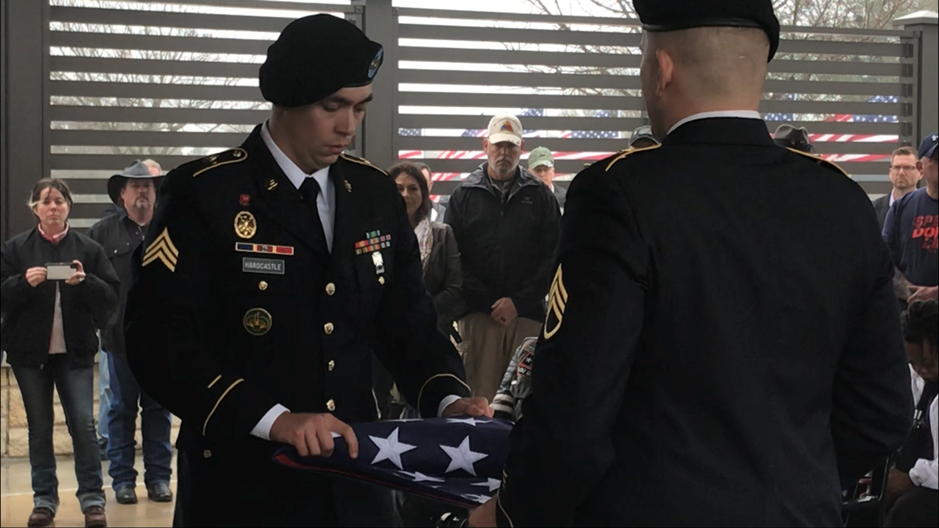 In its 100th burial, the Central Texas State Veterans Cemetery honored Major Lee Shotwell Jr., according to the Central Texas State Veterans Cemetery's Facebook page. An unaccompanied veteran is defined as a service member who has no next of kin.