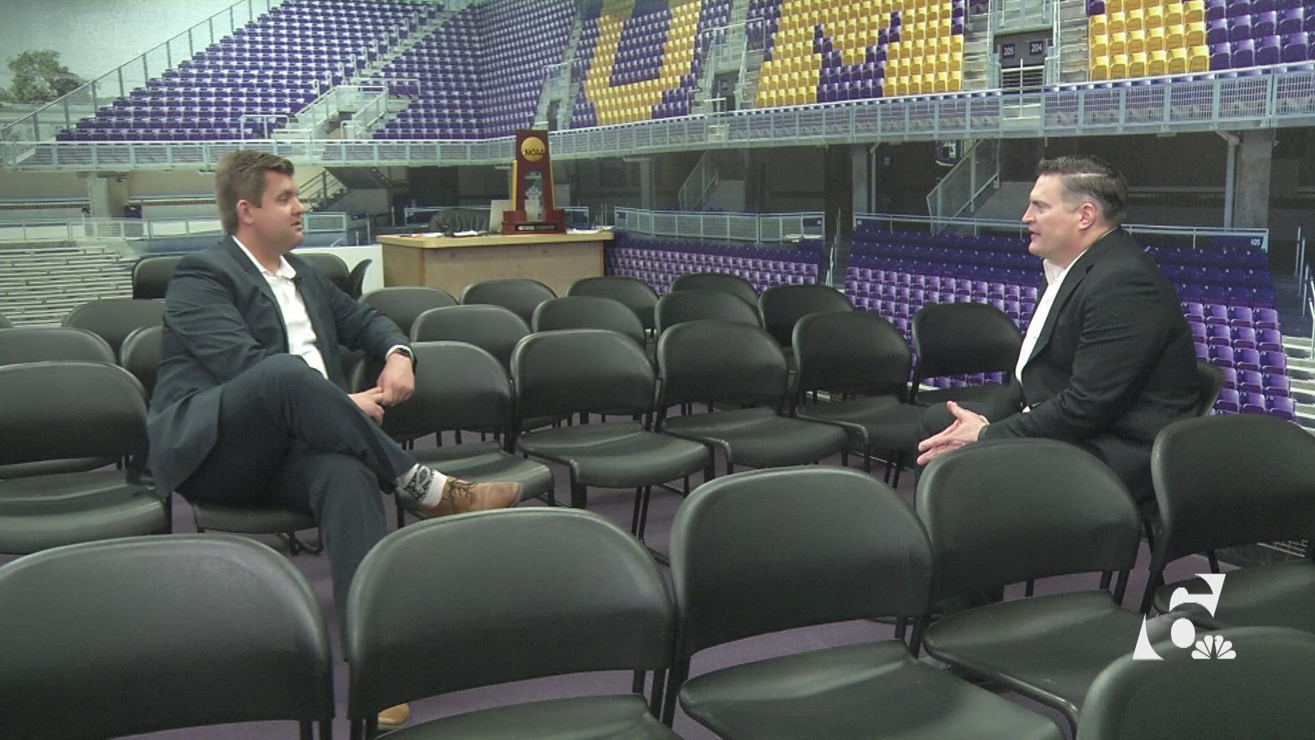 After 20 years as an assistant coach, Larry Harmon has been tabbed to lead the proud UMHB football program. 6 News talks about the transition with him.