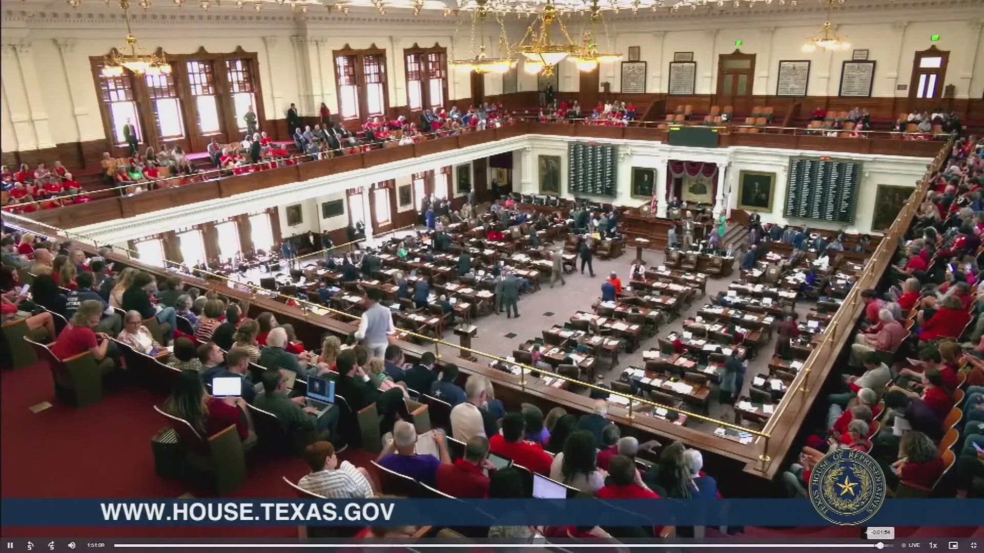The bill will require all public schools to display the Ten Commandments in each classroom. 