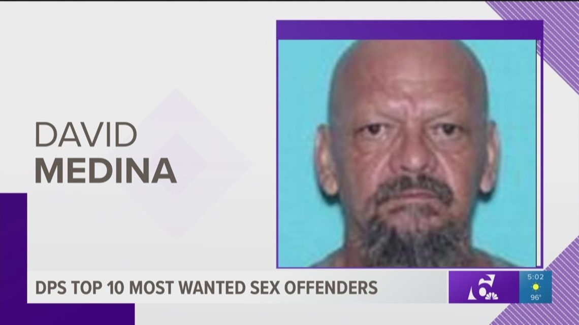 Dps Top 10 Most Wanted Sex Offenders