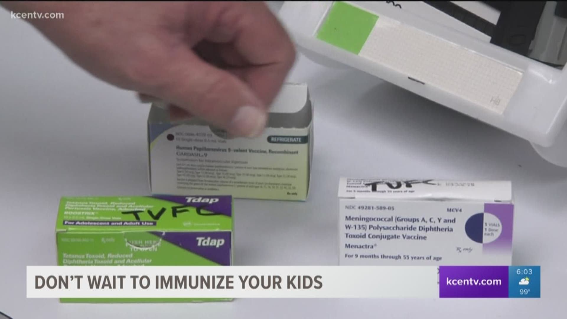 As kids get ready for the new school year there are some things to know when it comes to getting their immunization shots.