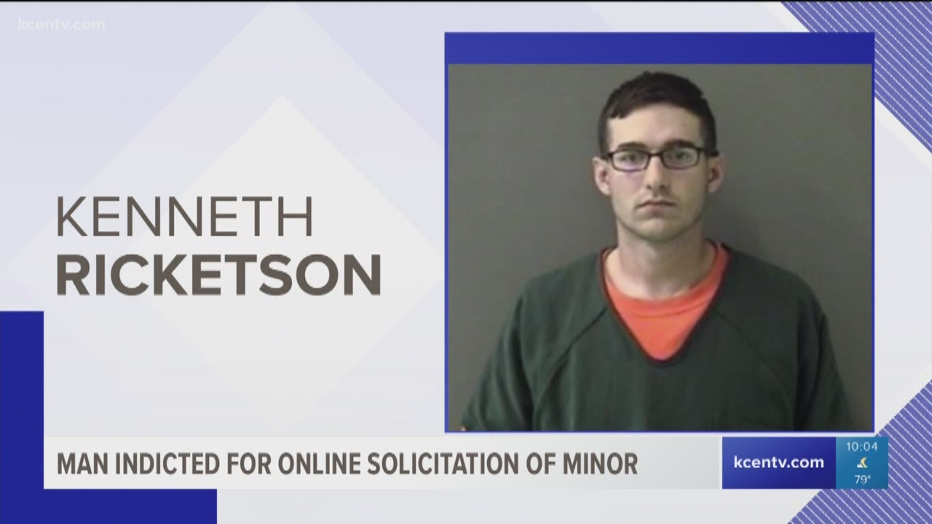 A Killeen man is in jail for allegedly trying to solicit sex from a minor online. 